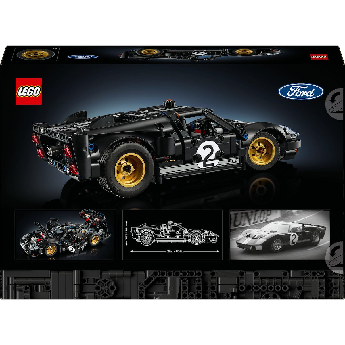 LEGO Technic 42223 - La Voiture de Course 1966 Ford GT40 MKII