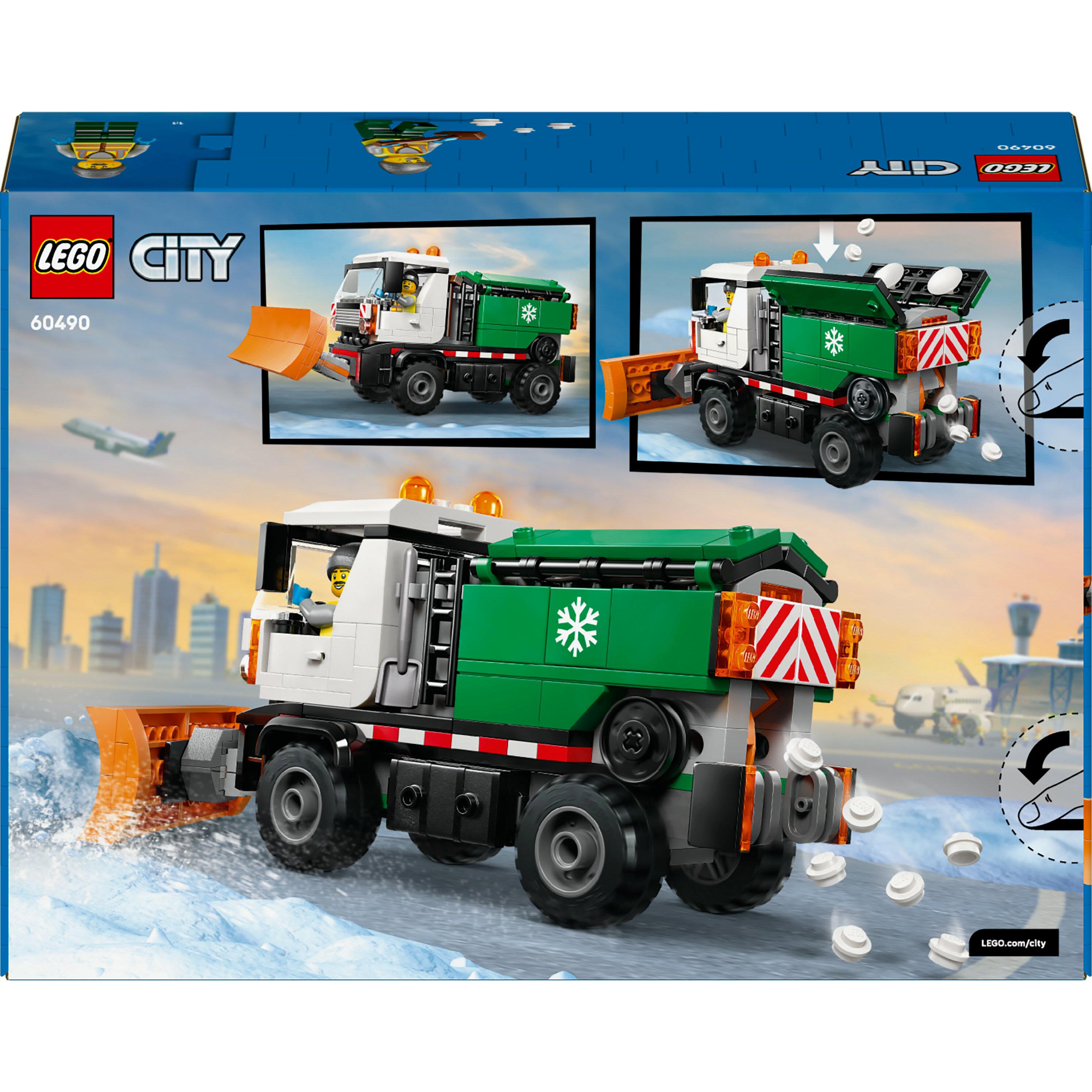 Voir la diapositive 3 : LEGO City 60490 La Déneigeuse - Jouet de Construction 6 ans - Cadeau pour Garçon ou Fille