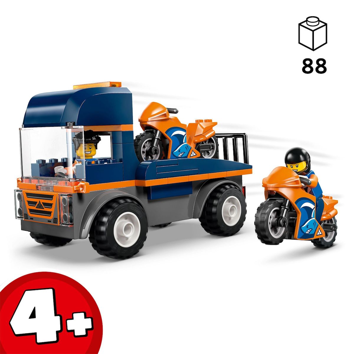 LEGO City 60491 - Transporteur Moto