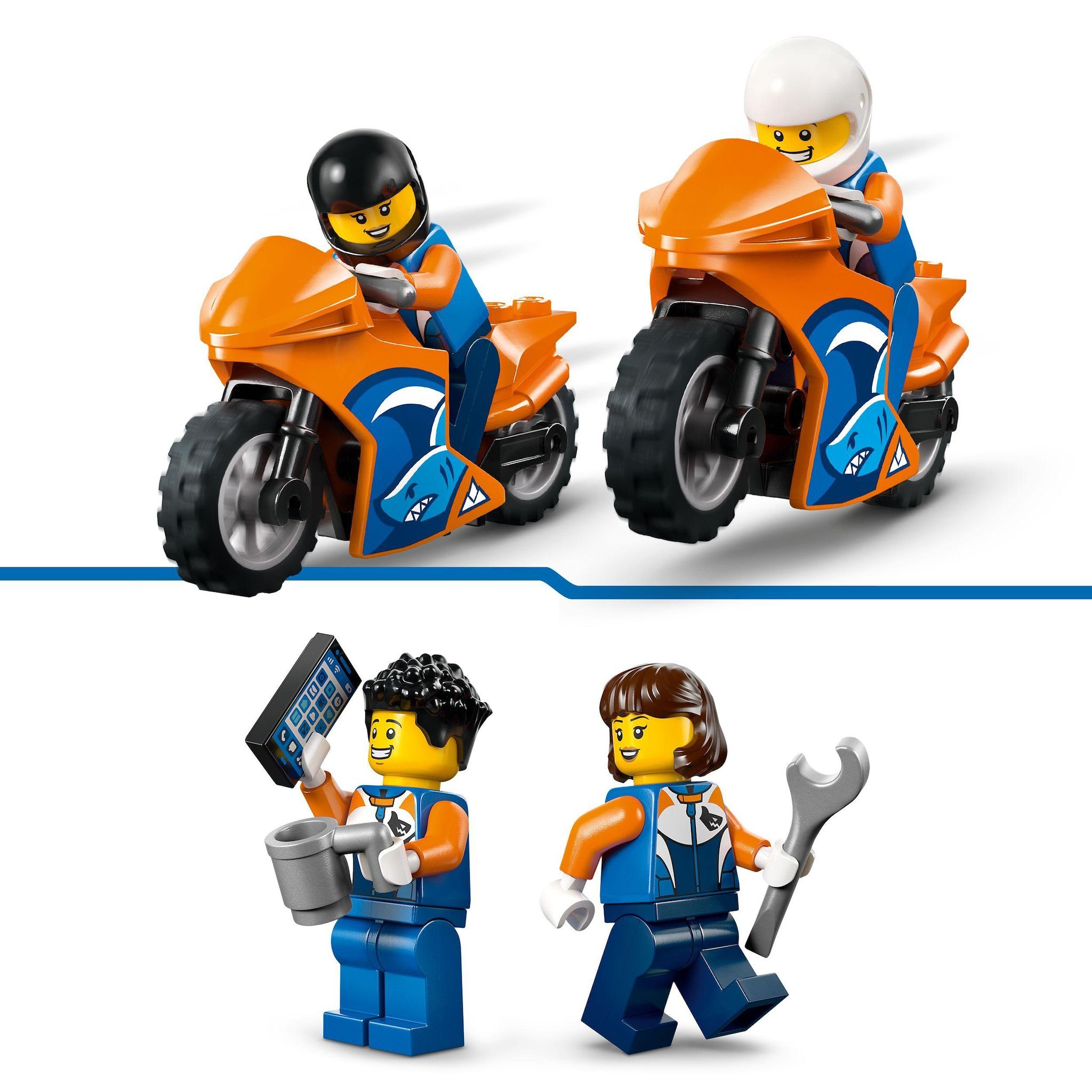 Voir la diapositive 5 : LEGO City 60491 - Transporteur Moto