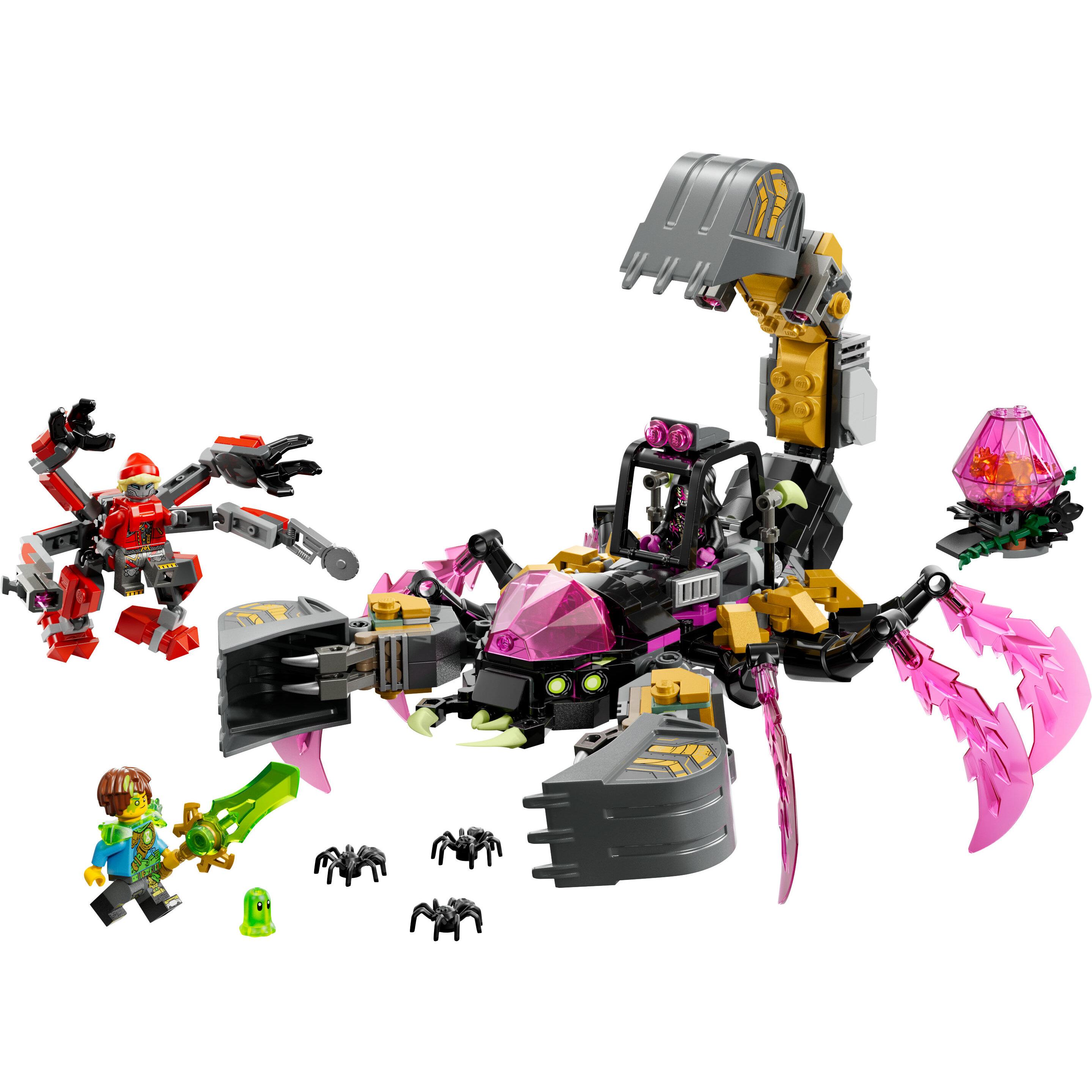 Voir la diapositive 2 : LEGO DREAMZzz 71513 - La Pelleteuse Scorpion des Cauchemars