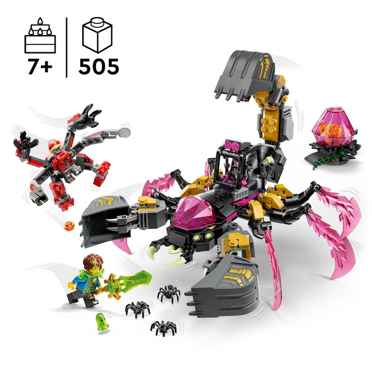LEGO DREAMZzz 71513 - La Pelleteuse Scorpion des Cauchemars