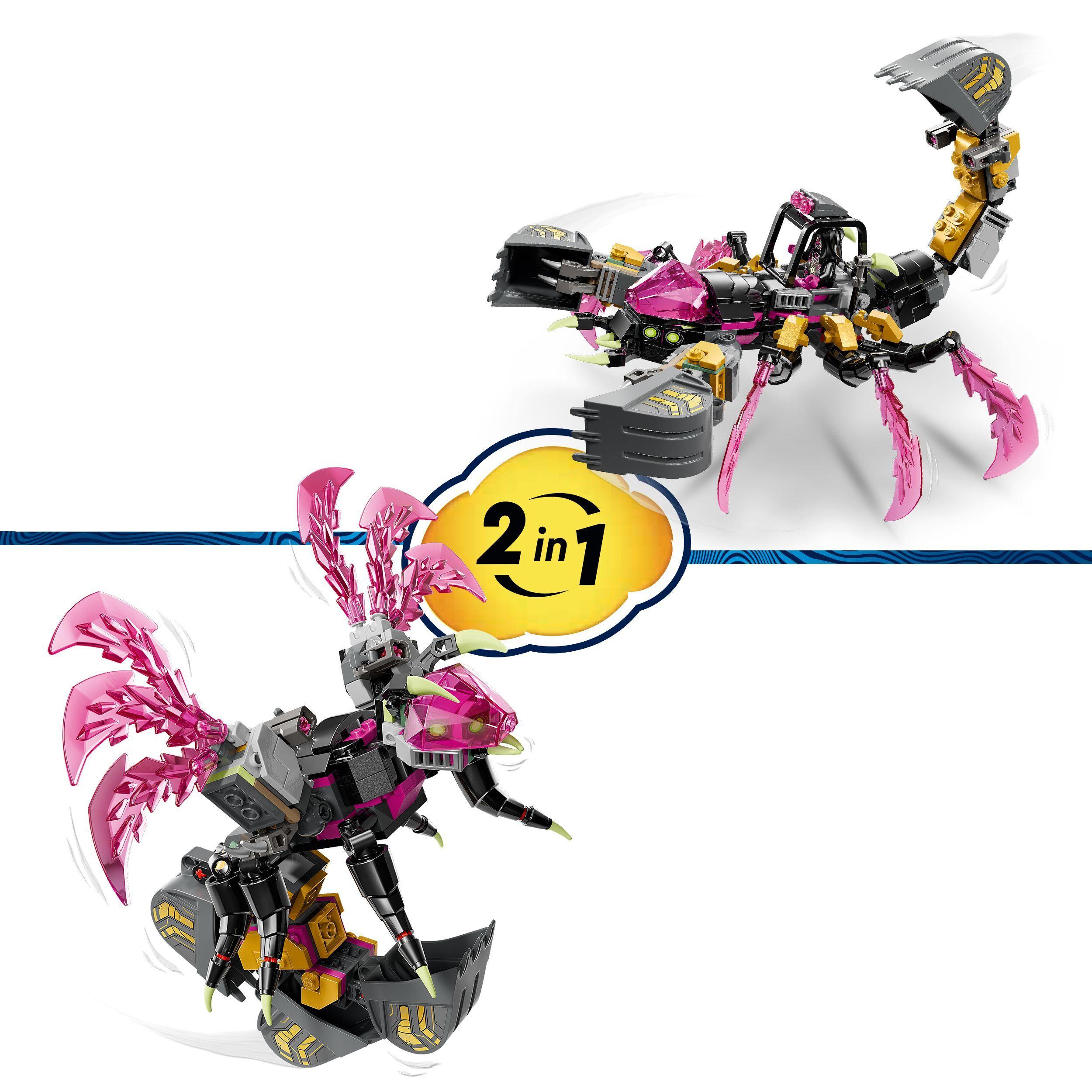 Voir la diapositive 4 : LEGO DREAMZzz 71513 - La Pelleteuse Scorpion des Cauchemars