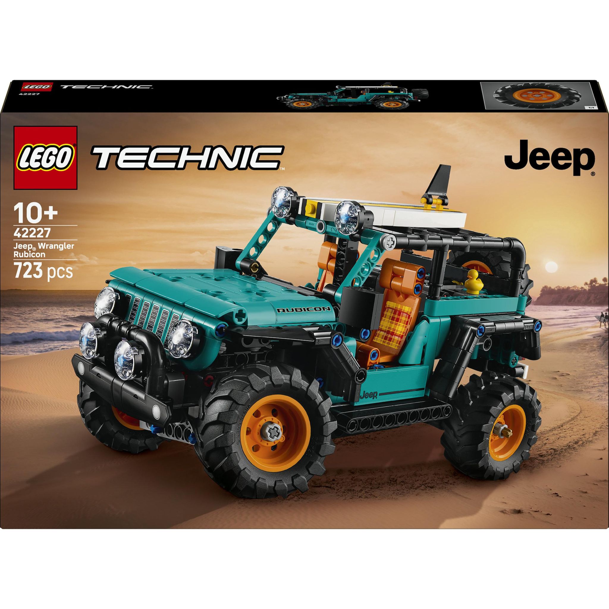 LEGO Technic 42227 - Jeep Wrangler Rubicon SUV