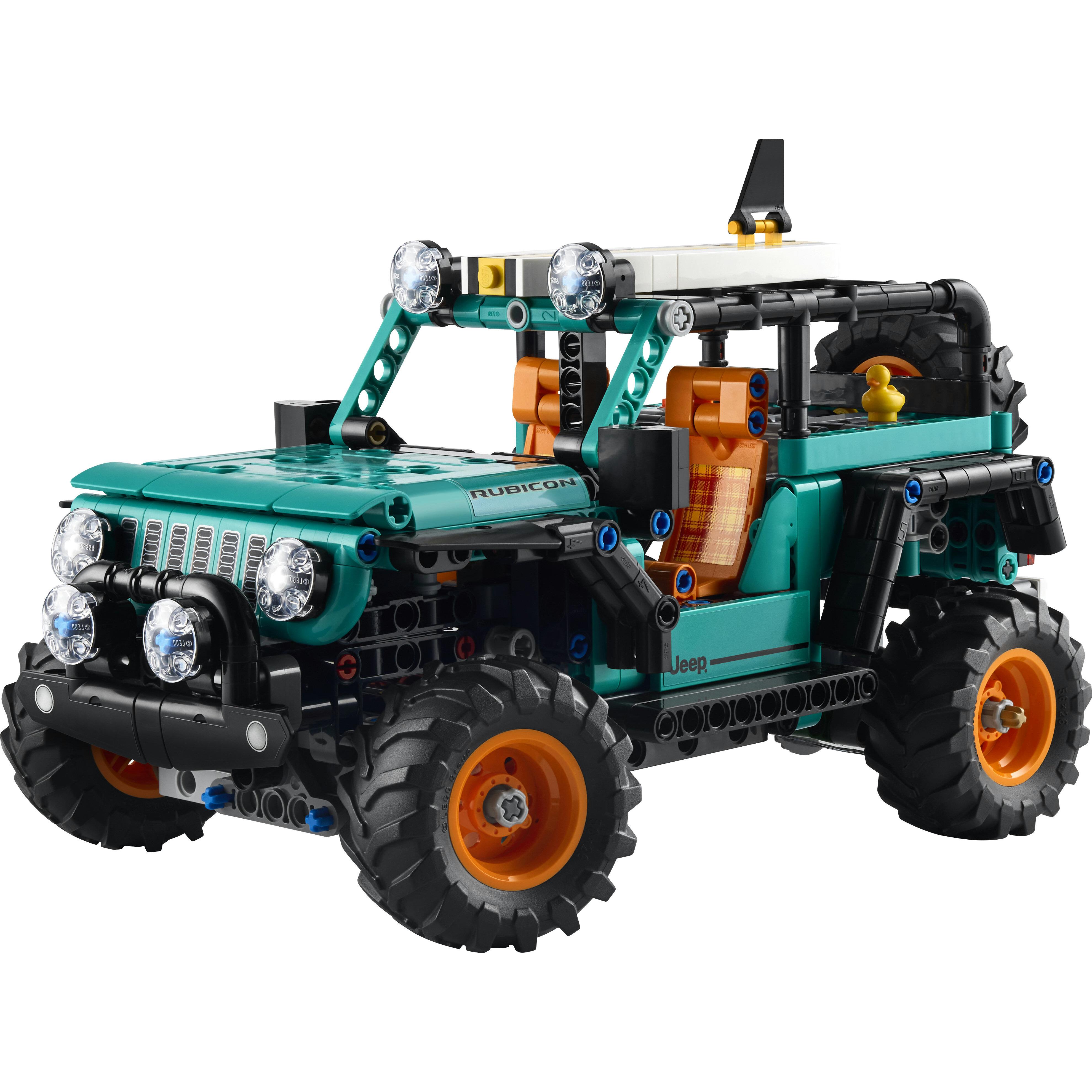 Voir la diapositive 2 : LEGO Technic 42227 - SUV Jeep Wrangler Rubicon