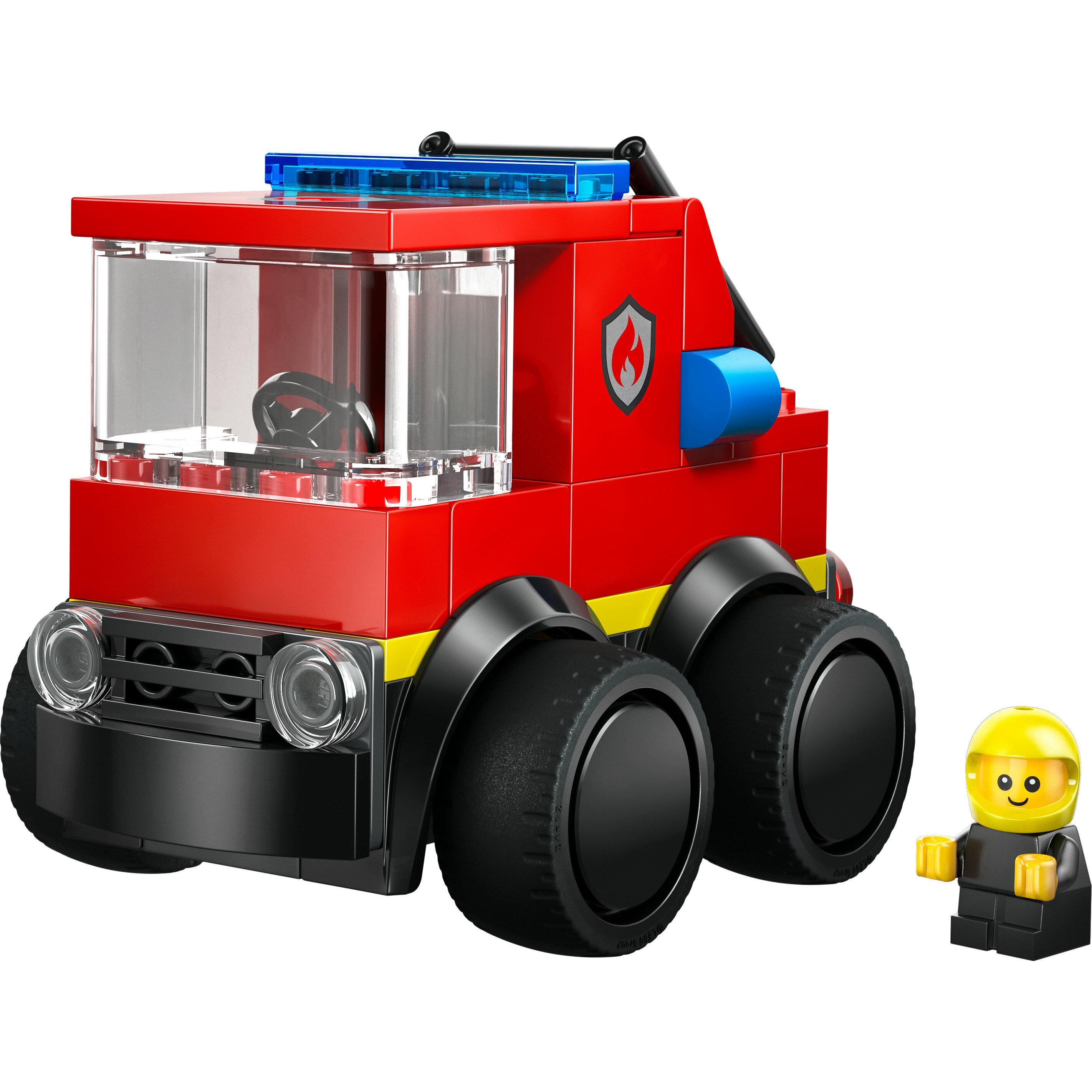 Voir la diapositive 2 : LEGO City 60482 Véhicules - Le Camion de Pompiers - Jeu Créatif dès 5 ans - Idée de Cadeau