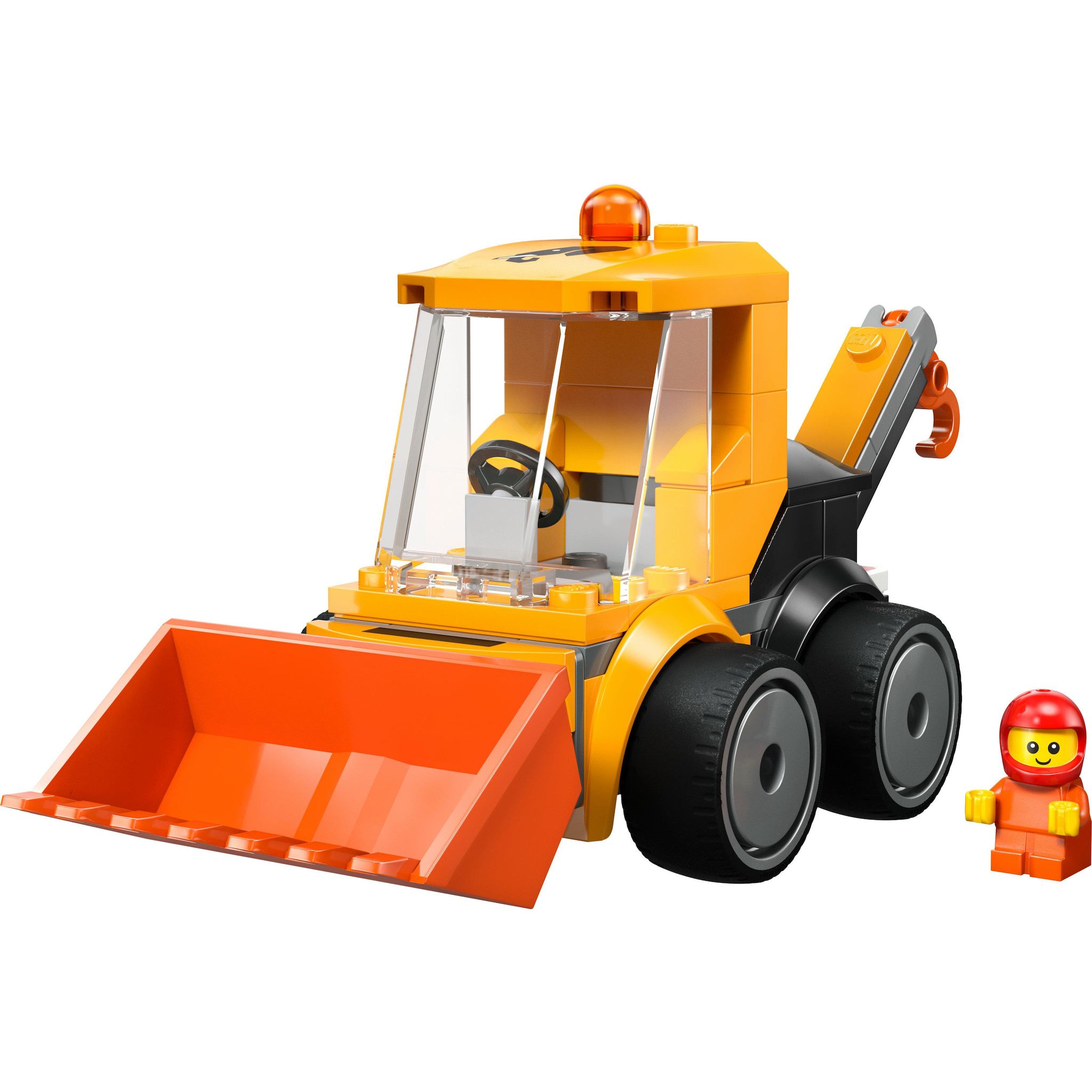 Voir la diapositive 2 : LEGO City 60483 - Véhicule Chargeuse de chantier