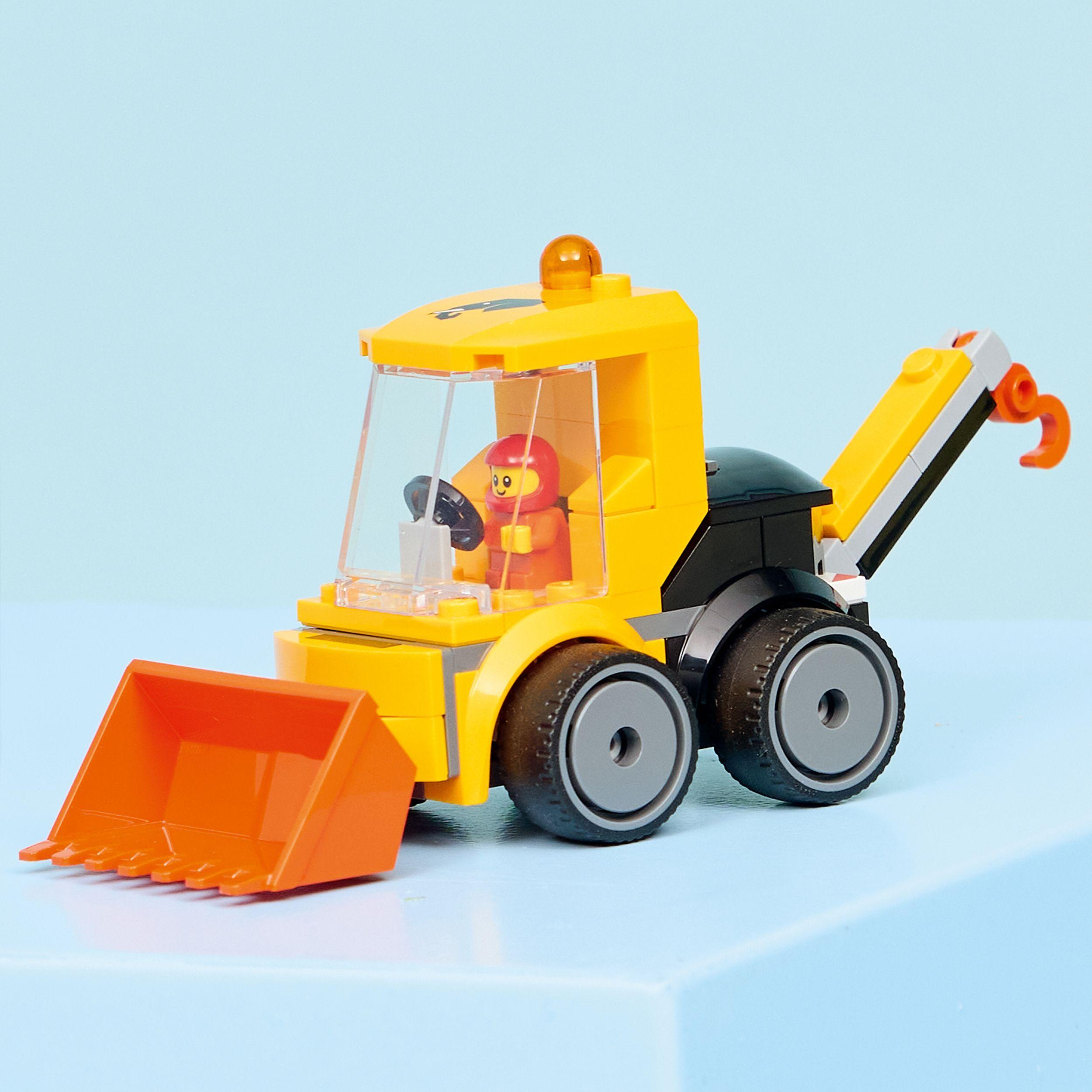 Voir la diapositive 6 : LEGO City 60483 Véhicules - La Chargeuse de Chantier - Jeu Créatif 5 ans - Idée de Cadeau