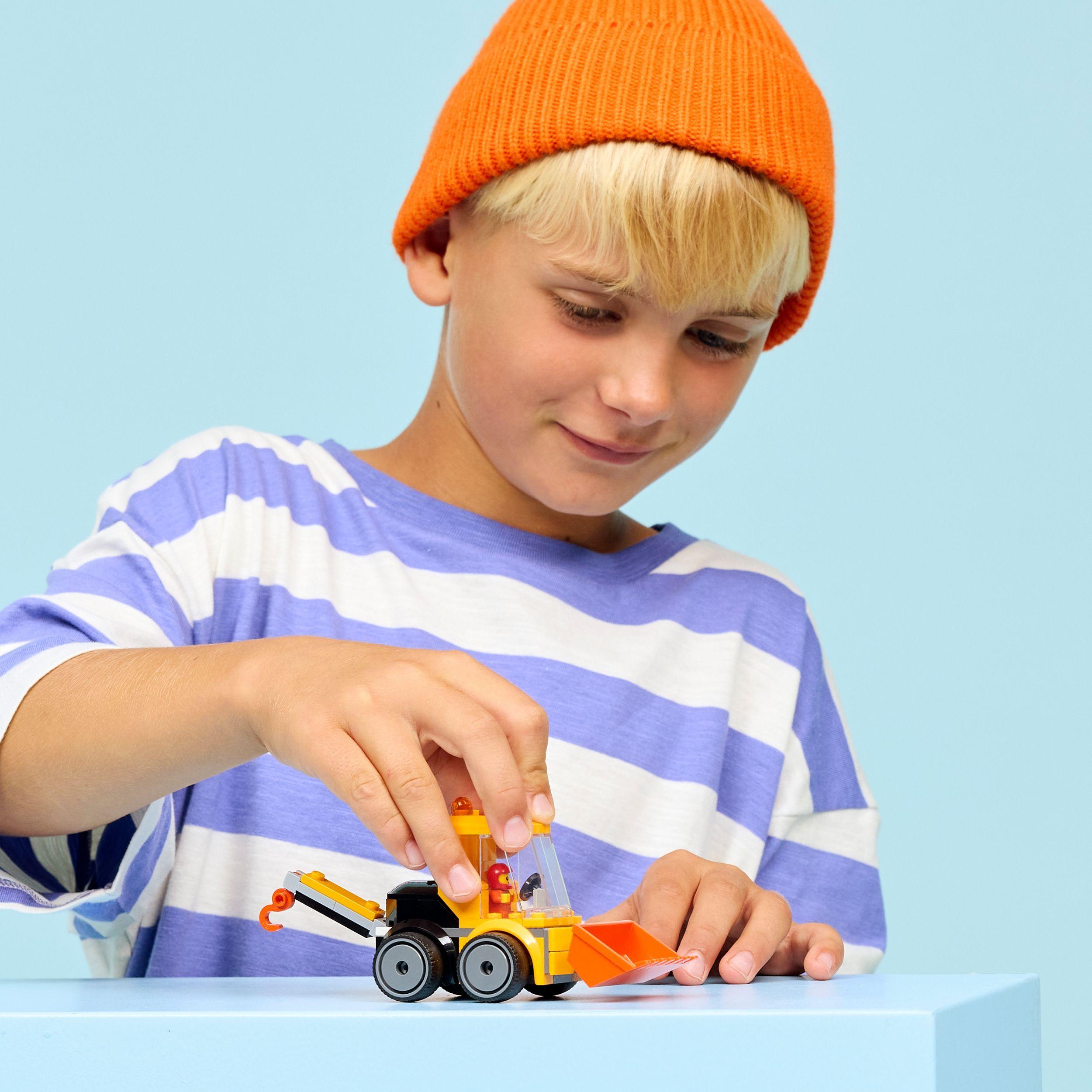 Voir la diapositive 7 : LEGO City 60483 Véhicules - La Chargeuse de Chantier - Jeu Créatif 5 ans - Idée de Cadeau
