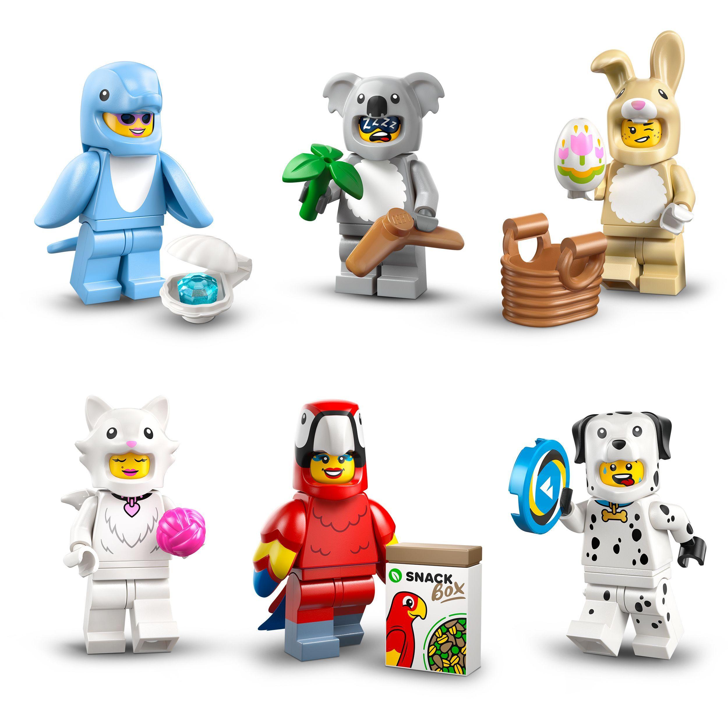 Voir la diapositive 4 : LEGO Minifigures 71051 Série Animaux 28 - Boîte Mystère pour Fille ou Garçon dès 5 ans