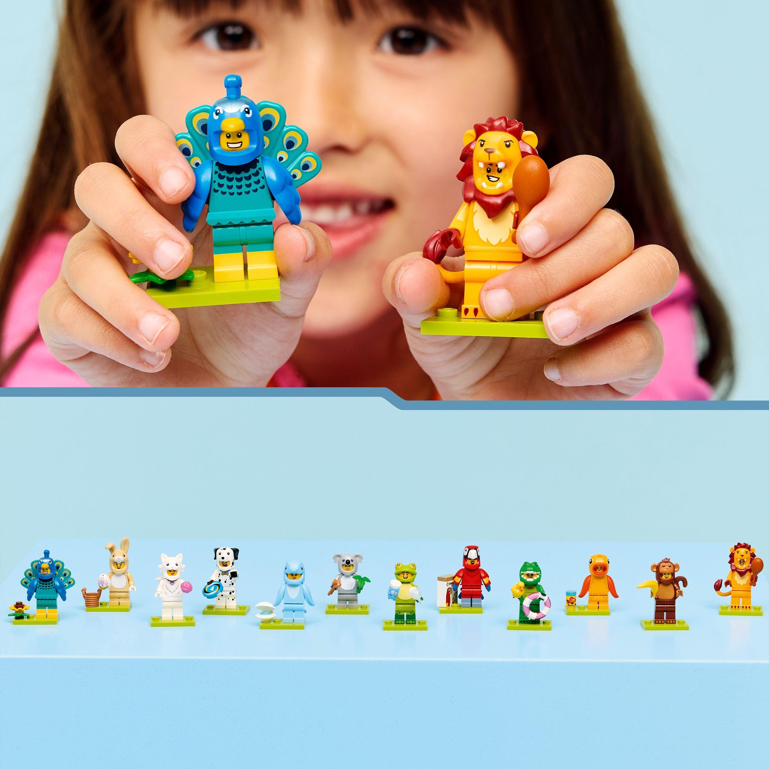 Voir la diapositive 6 : LEGO Minifigures 71051 Série Animaux 28 - Boîte Mystère pour Fille ou Garçon dès 5 ans