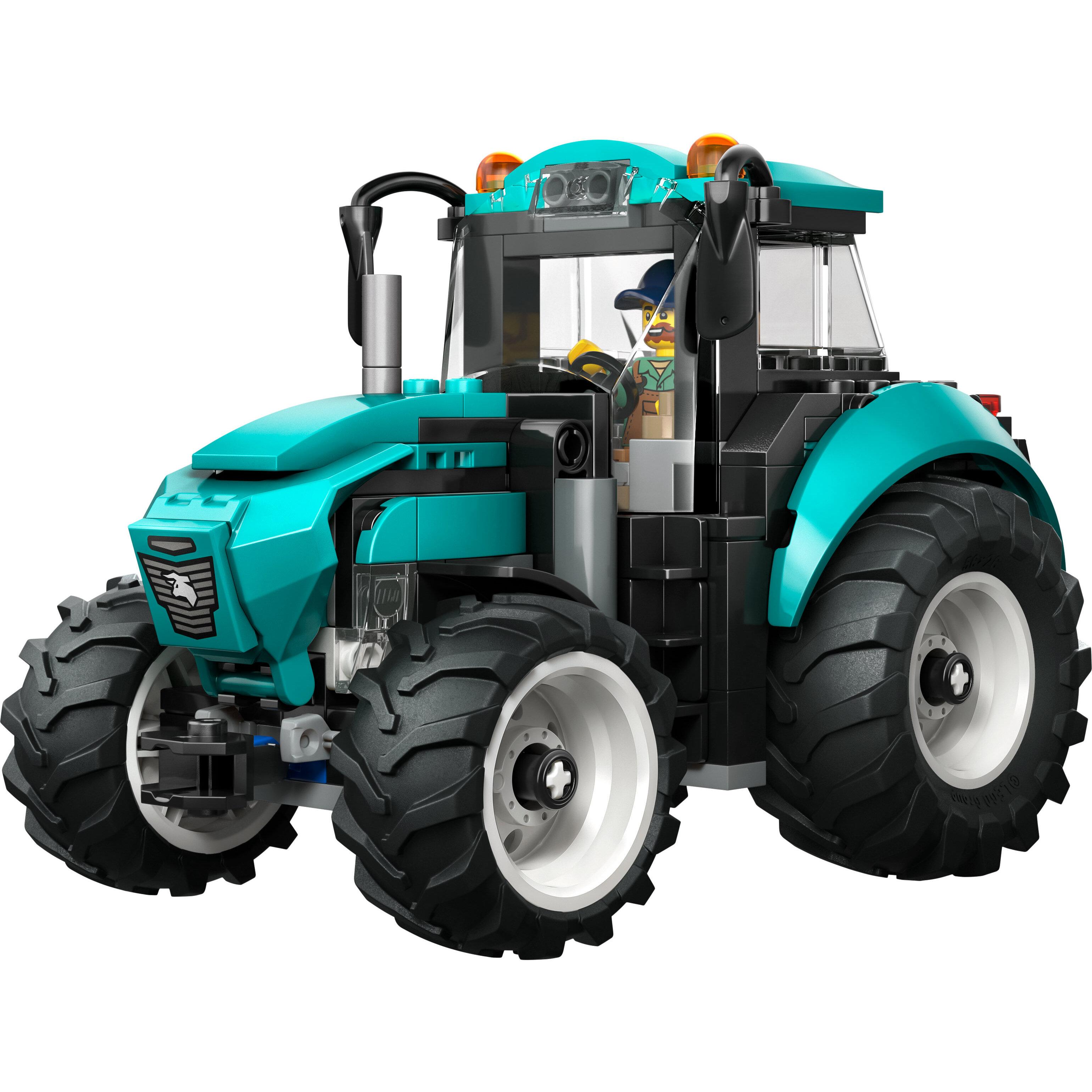 Voir la diapositive 2 : LEGO City 60498 Le Tracteur - Jeu de Construction pour Garçon ou Fille dès 6 ans - Cadeau