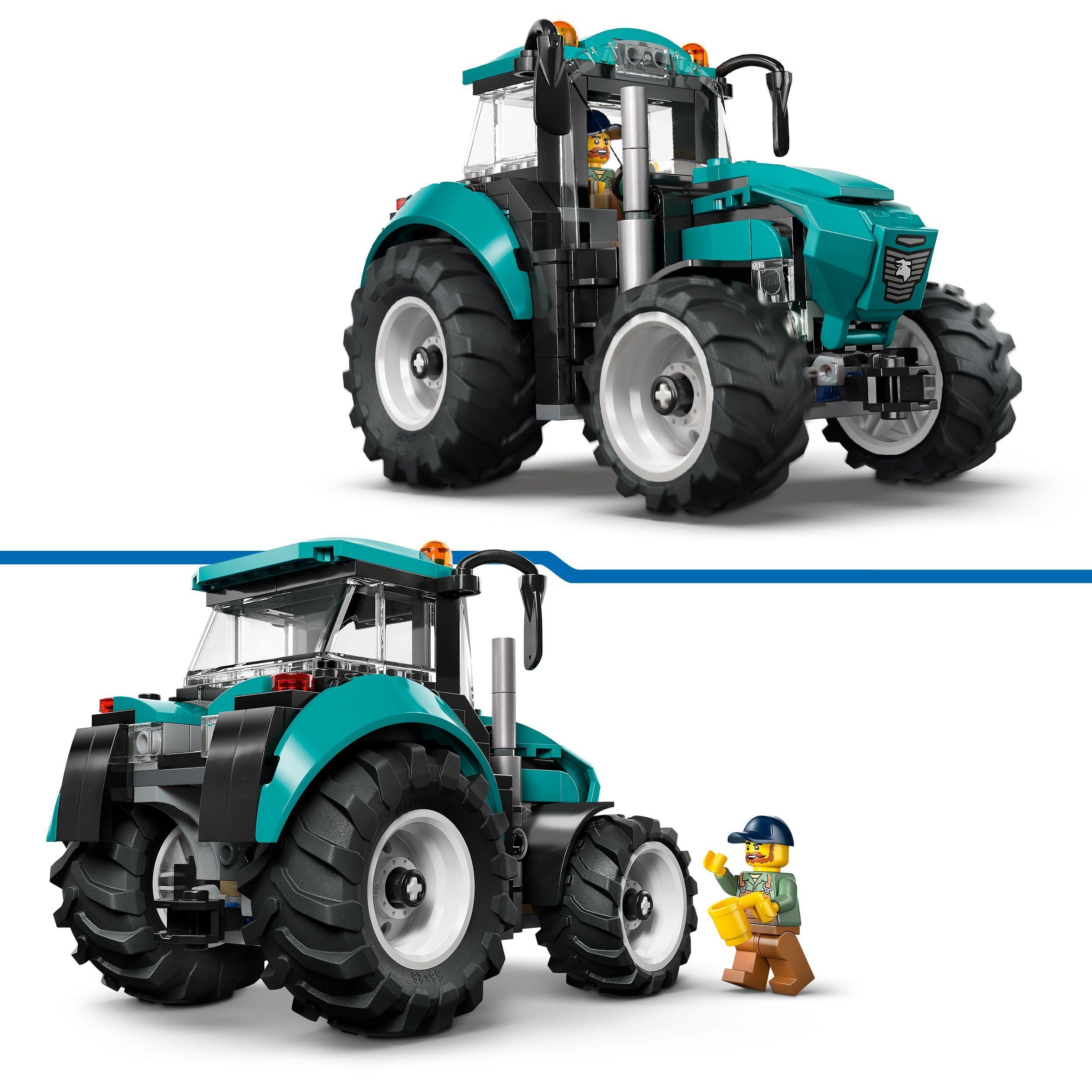 Voir la diapositive 4 : LEGO City 60498 Le Tracteur - Jeu de Construction pour Garçon ou Fille dès 6 ans - Cadeau