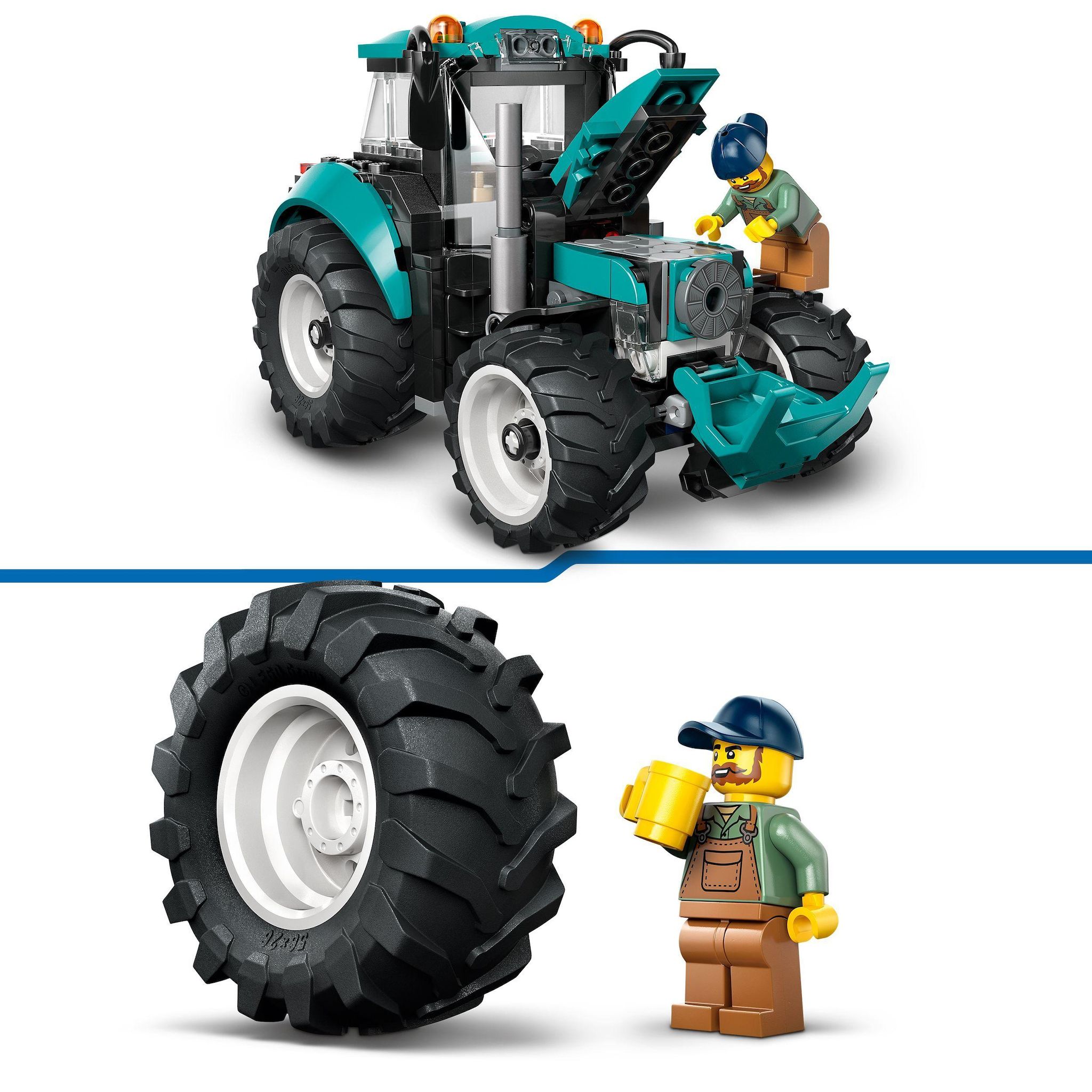 Voir la diapositive 5 : LEGO City 60498 - Le tracteur