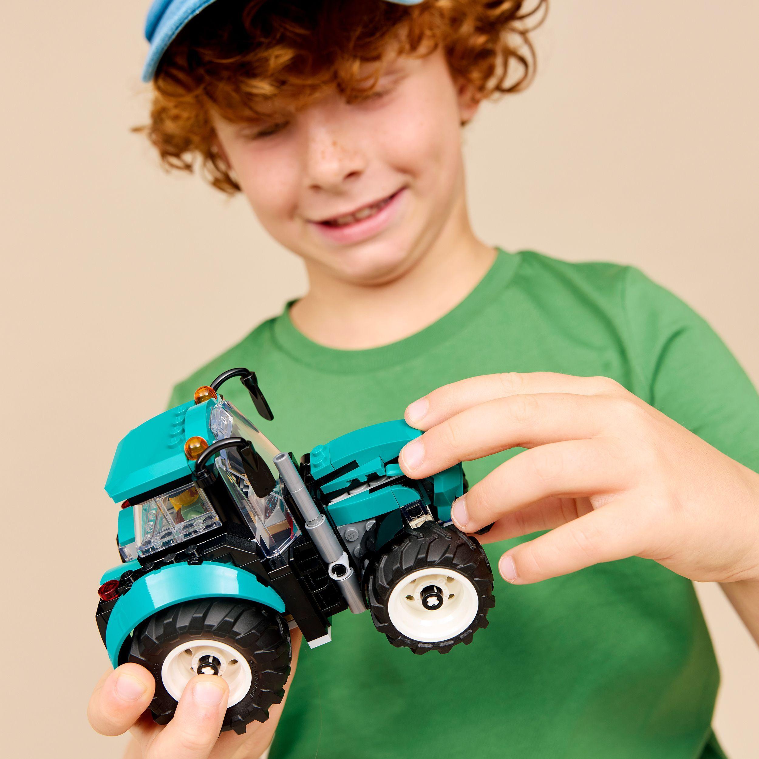 Voir la diapositive 7 : LEGO City 60498 Le Tracteur - Jeu de Construction pour Garçon ou Fille dès 6 ans - Cadeau