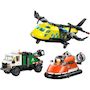 Voir la diapositive 2 : LEGO City 60505 - Avion, Camion d'assistance et Aéroglisseur modulable