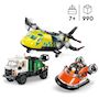 Voir la diapositive 3 : LEGO City 60505 - Avion, Camion d'assistance et Aéroglisseur modulable