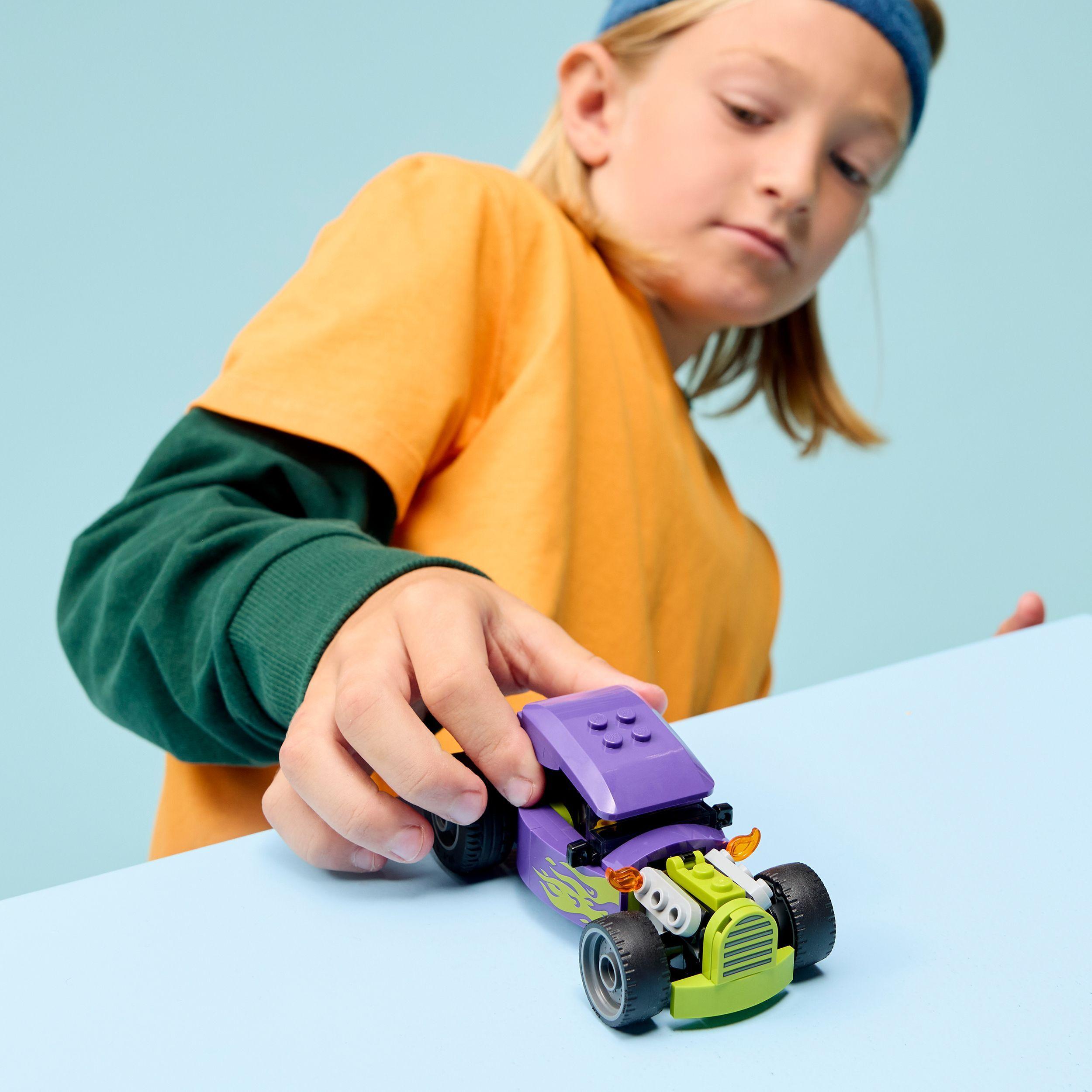 Voir la diapositive 7 : LEGO City 60485 Le Hot Rod - Jouet Voiture de Course - Motricité Fine - Cadeau dès 5 ans