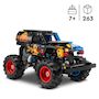 Voir la diapositive 3 : LEGO Technic 42219 - Monster Jam Grave Digger - Feu et Glace
