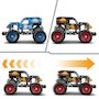 Voir la diapositive 5 : LEGO Technic 42219 - Monster Jam Grave Digger - Feu et Glace