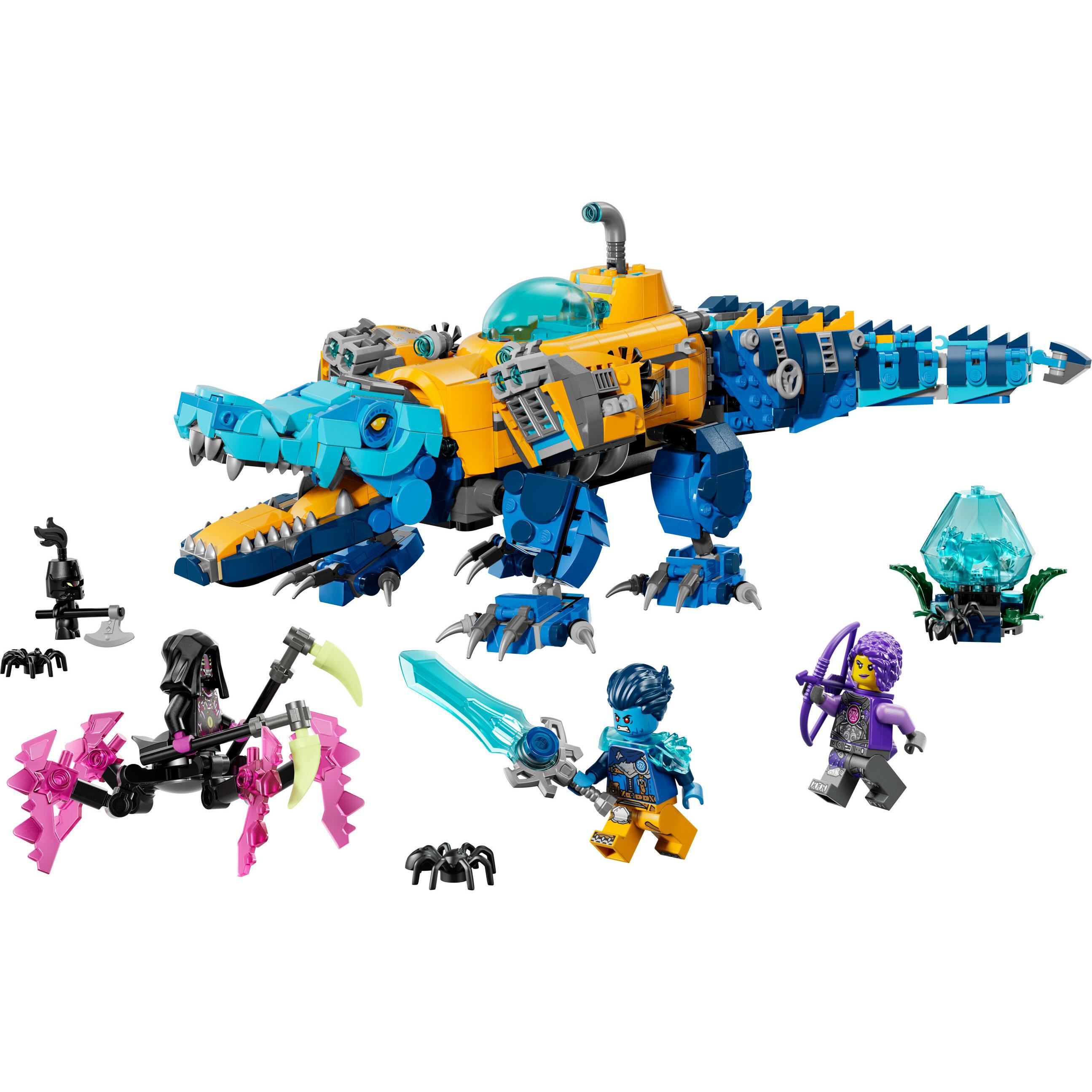 Voir la diapositive 2 : LEGO DREAMZzz 71512 - Sous marin Crocodile