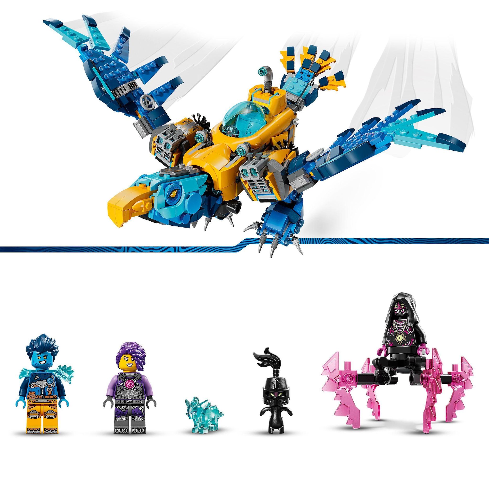 Voir la diapositive 5 : LEGO DREAMZzz 71512 - Sous marin Crocodile