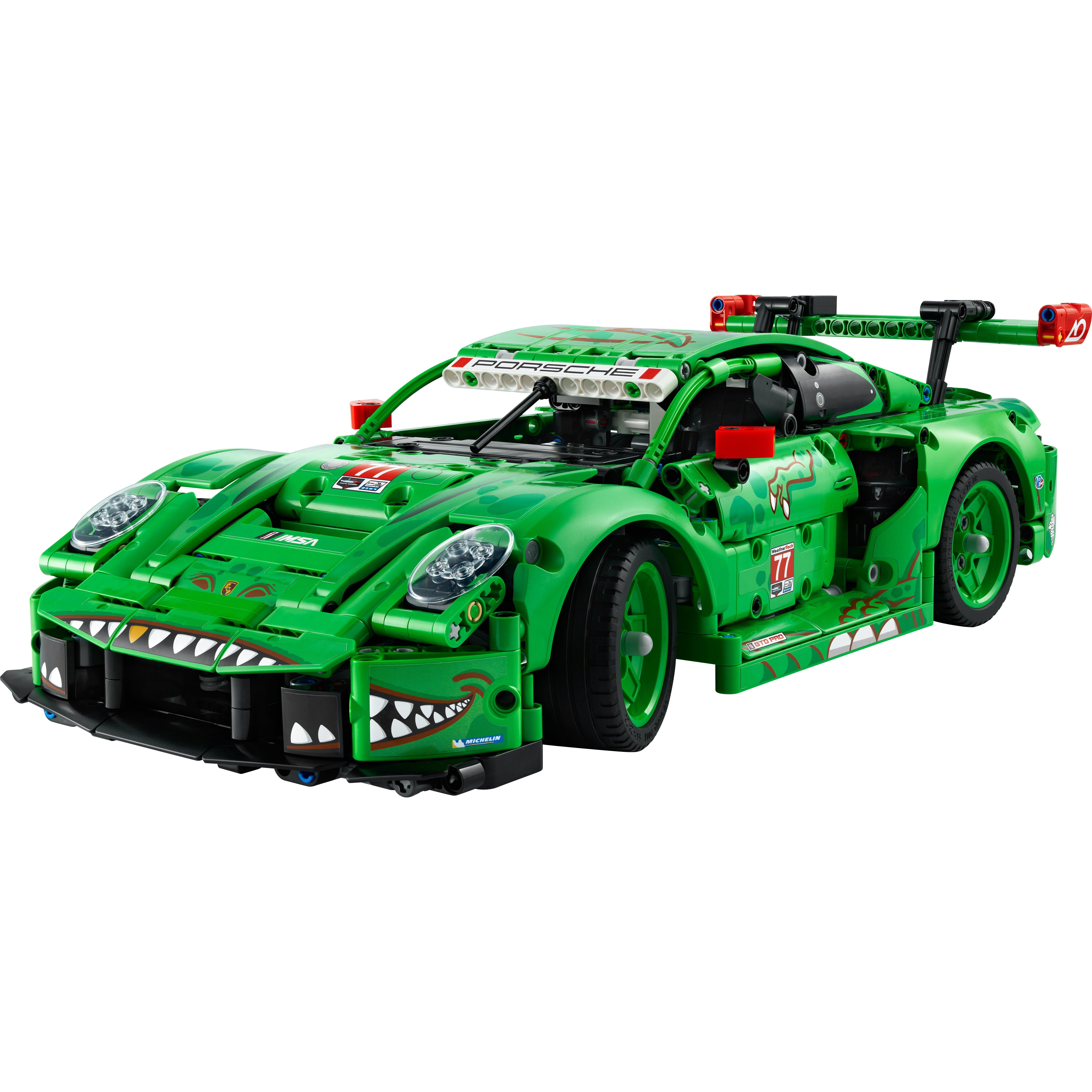 Voir la diapositive 2 : LEGO Technic 42224 - Voiture Porsche 911 GT3 R REXY AO Racing