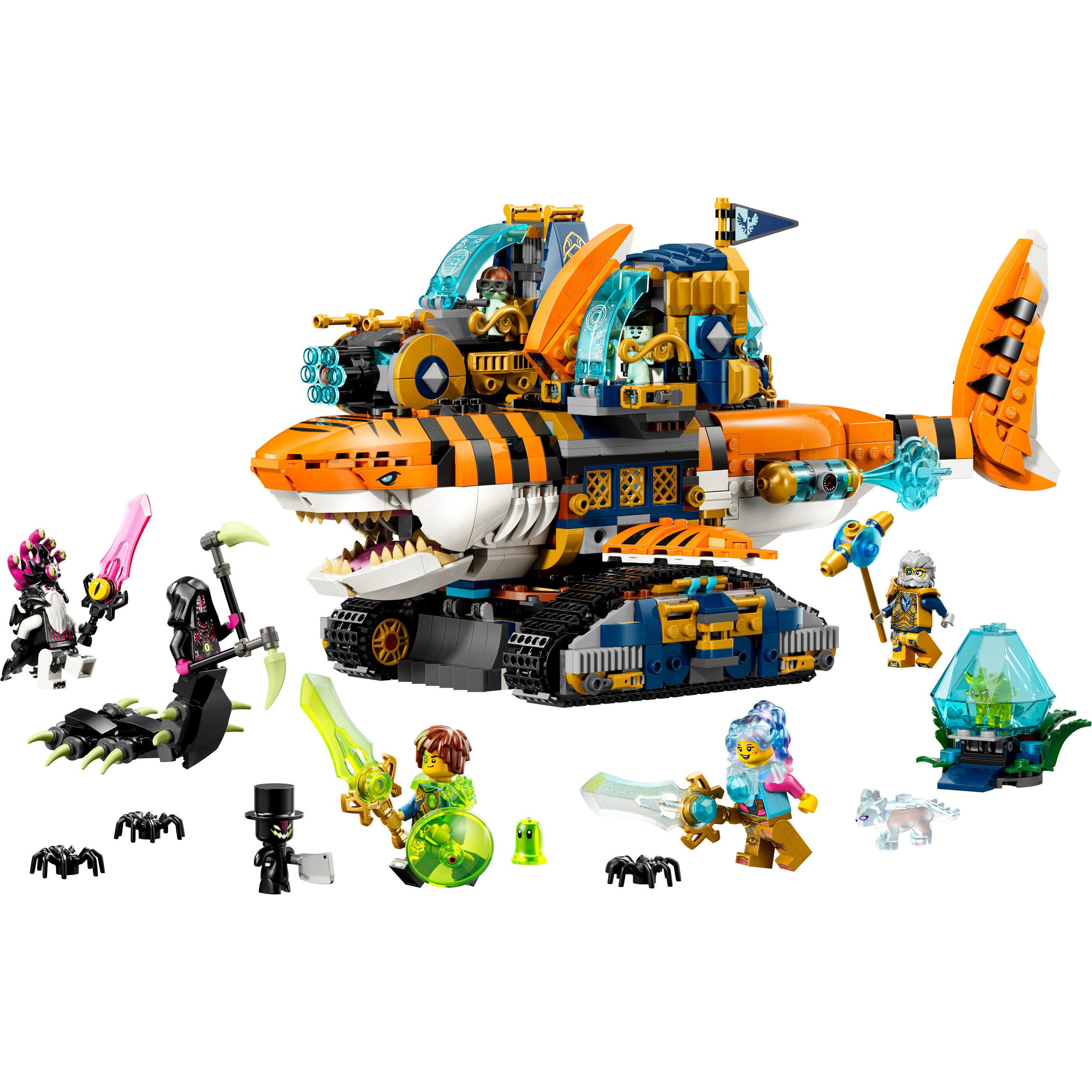 Voir la diapositive 2 : LEGO DREAMZzz 71515 - Le char de requin tigre
