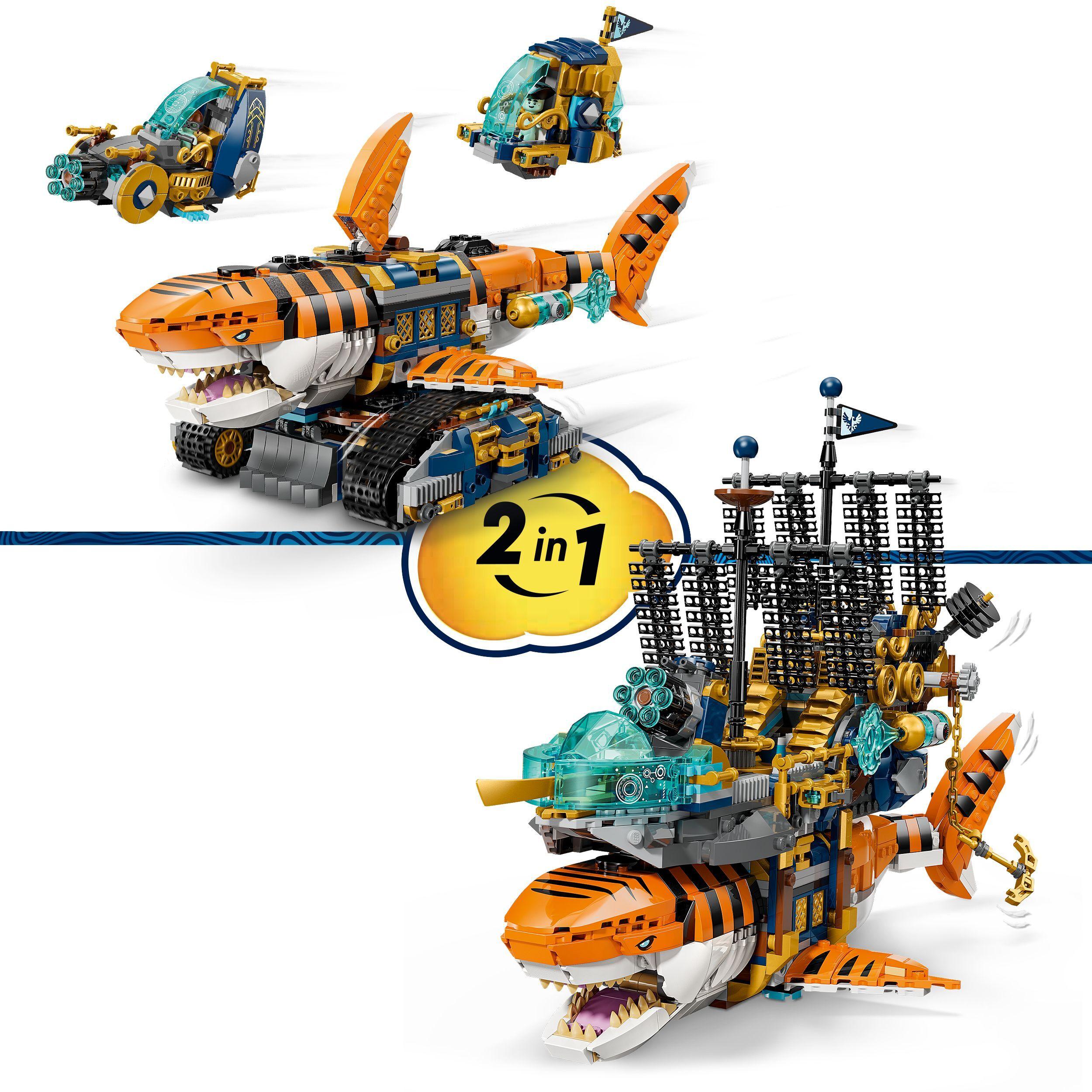 Voir la diapositive 4 : LEGO DREAMZzz 71515 - Le char de requin tigre