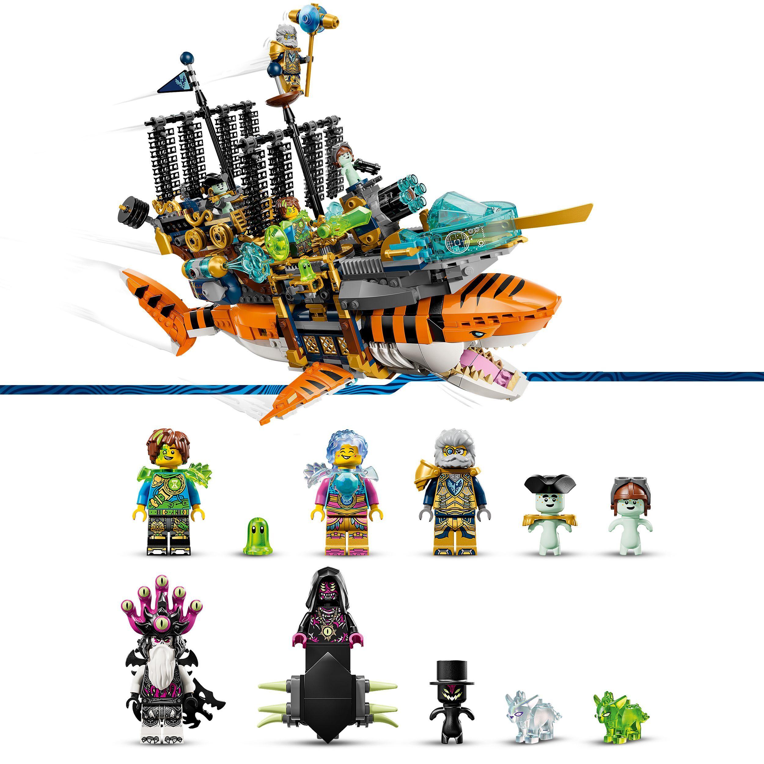 Voir la diapositive 5 : LEGO DREAMZzz 71515 - Le char de requin tigre