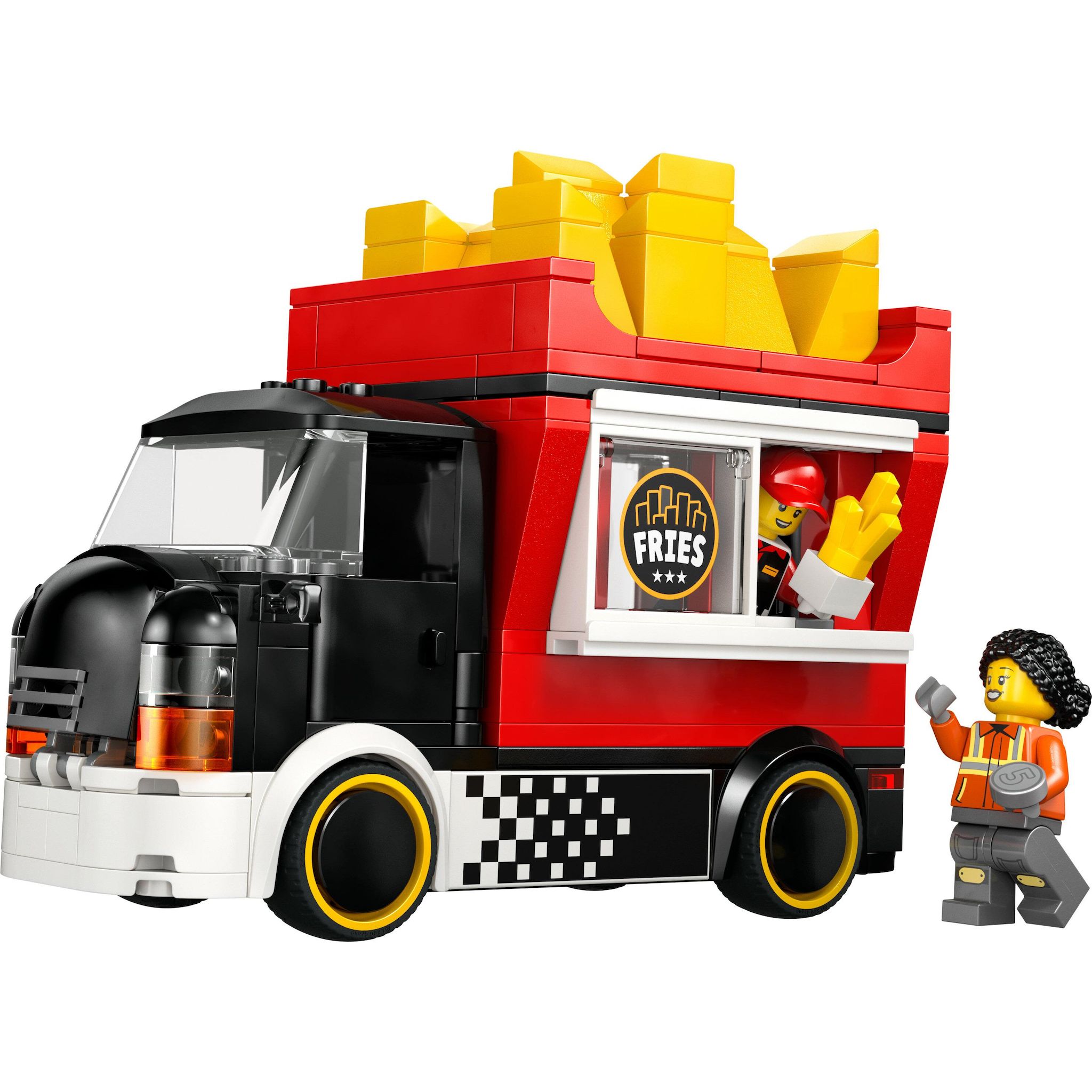 Voir la diapositive 2 : LEGO City 60488 - Foodtruck de frites