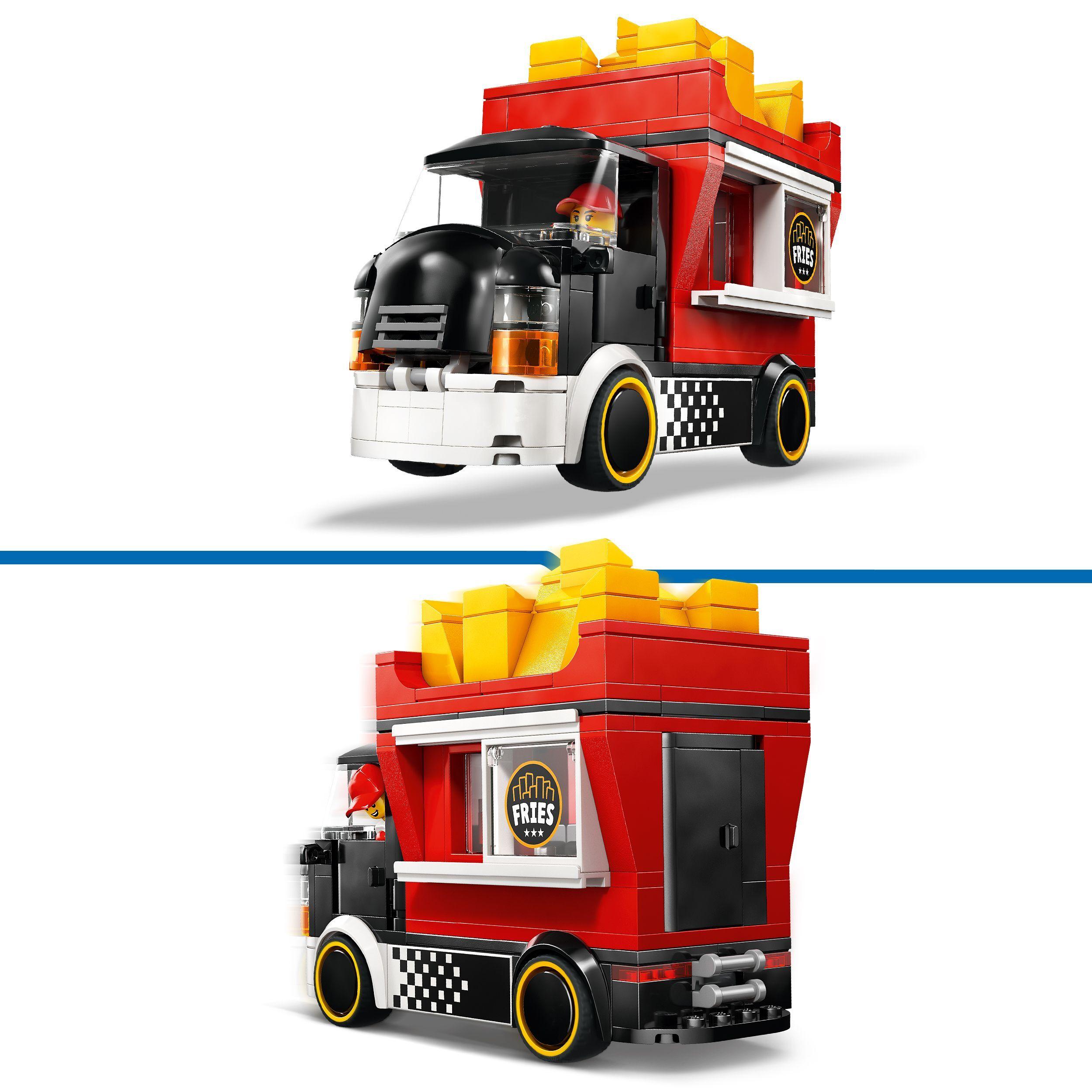 Voir la diapositive 4 : LEGO City 60488 Le Food-Truck de Frites - Jouet de Construction dès 5 ans - Idée Cadeau