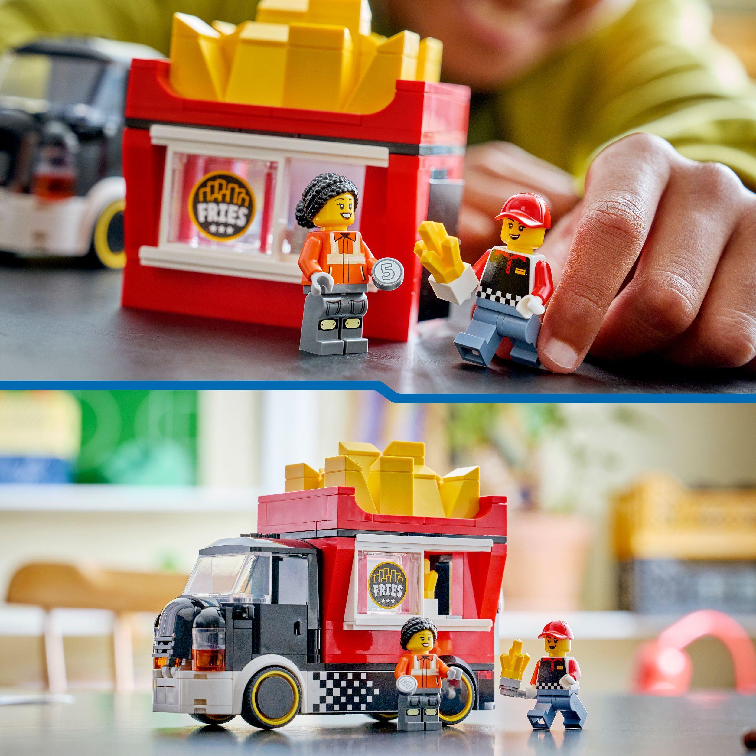 Voir la diapositive 6 : LEGO City 60488 Le Food-Truck de Frites - Jouet de Construction dès 5 ans - Idée Cadeau
