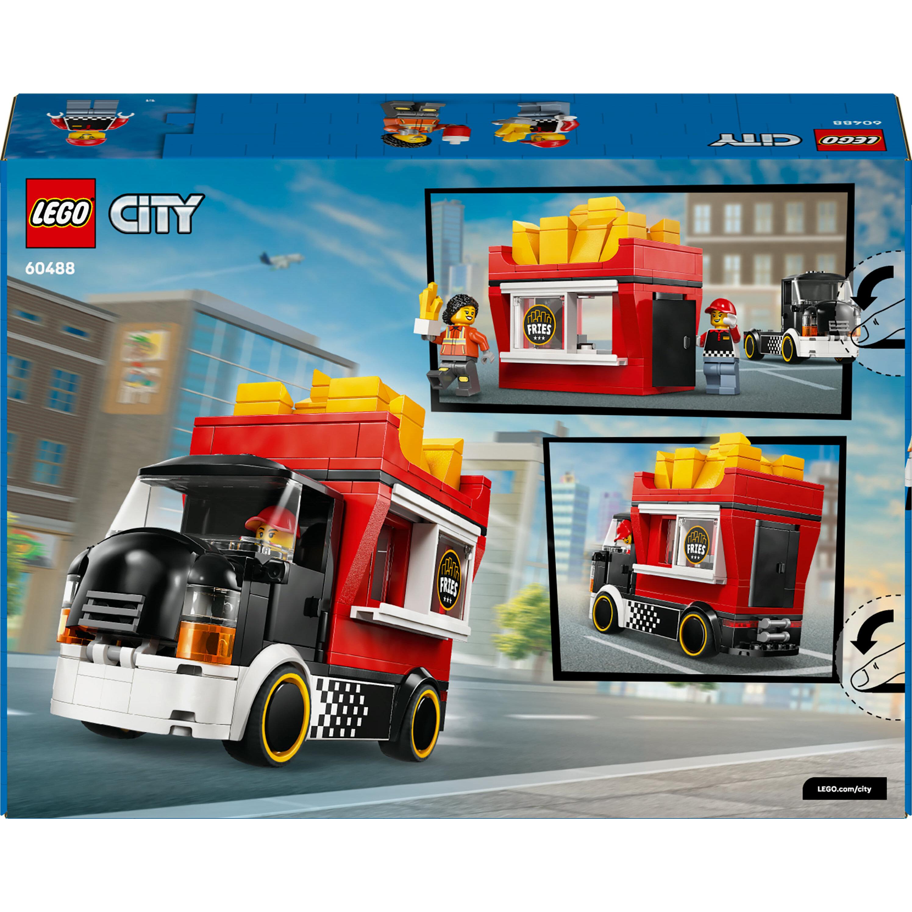 Voir la diapositive 8 : LEGO City 60488 Le Food-Truck de Frites - Jouet de Construction dès 5 ans - Idée Cadeau
