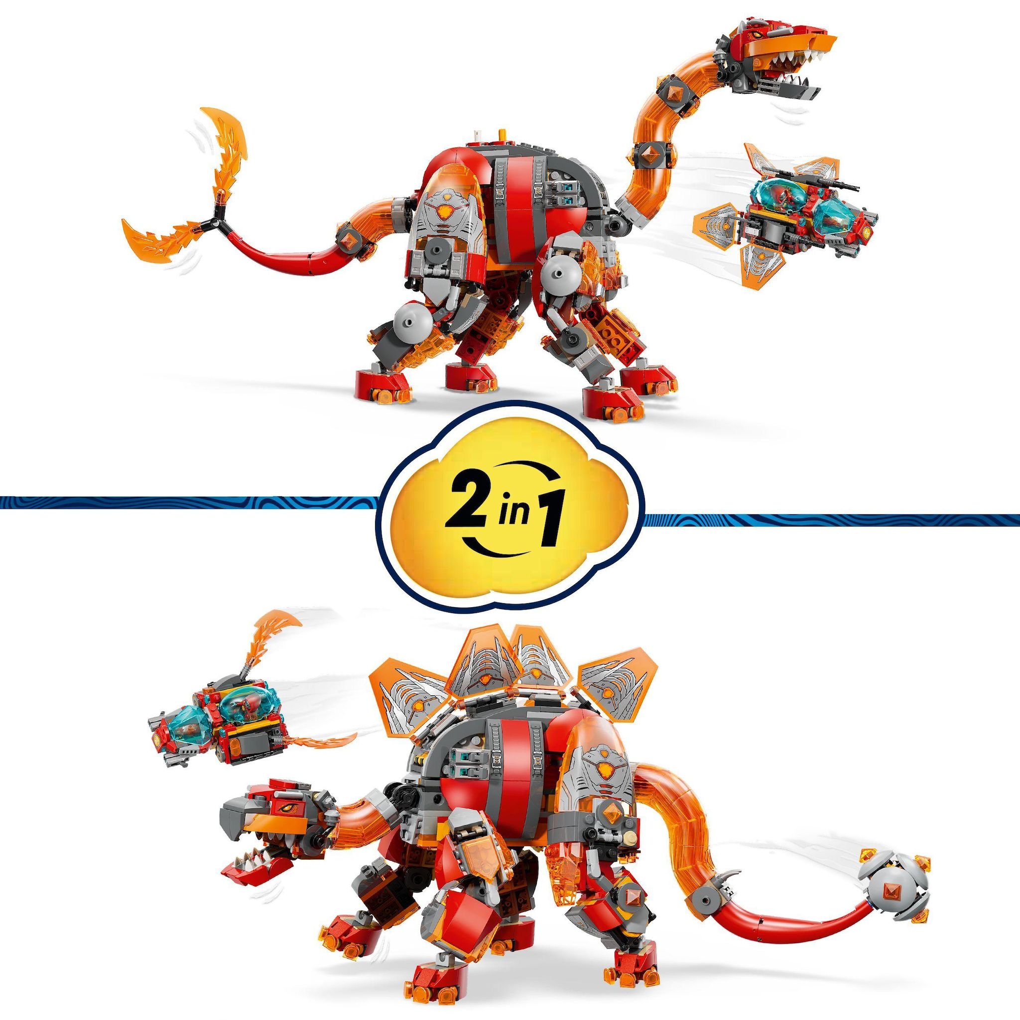 Voir la diapositive 4 : LEGO DREAMZzz 71514 - Le vaisseau Dino