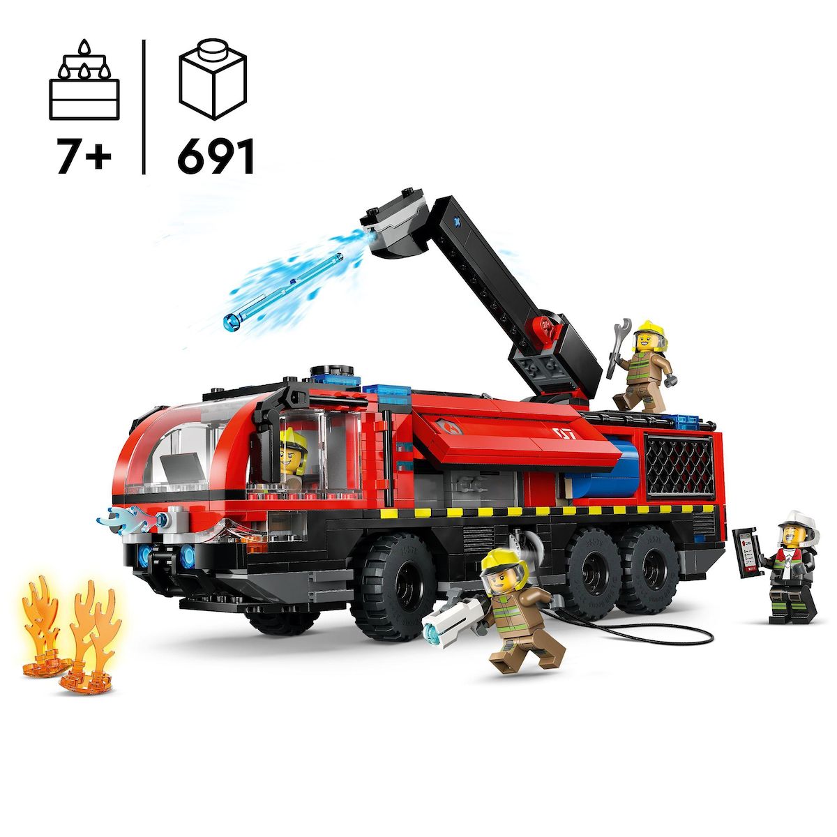 LEGO City 60499 - Camion de pompiers de l'aéroport