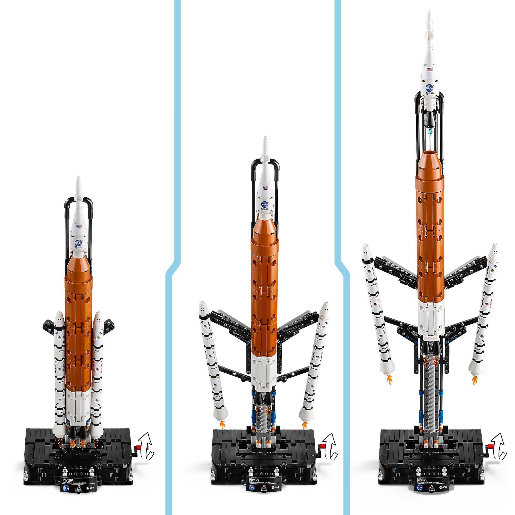 Voir la diapositive 4 : LEGO Technic 42221 - La Fusée SLS NASA Artemis