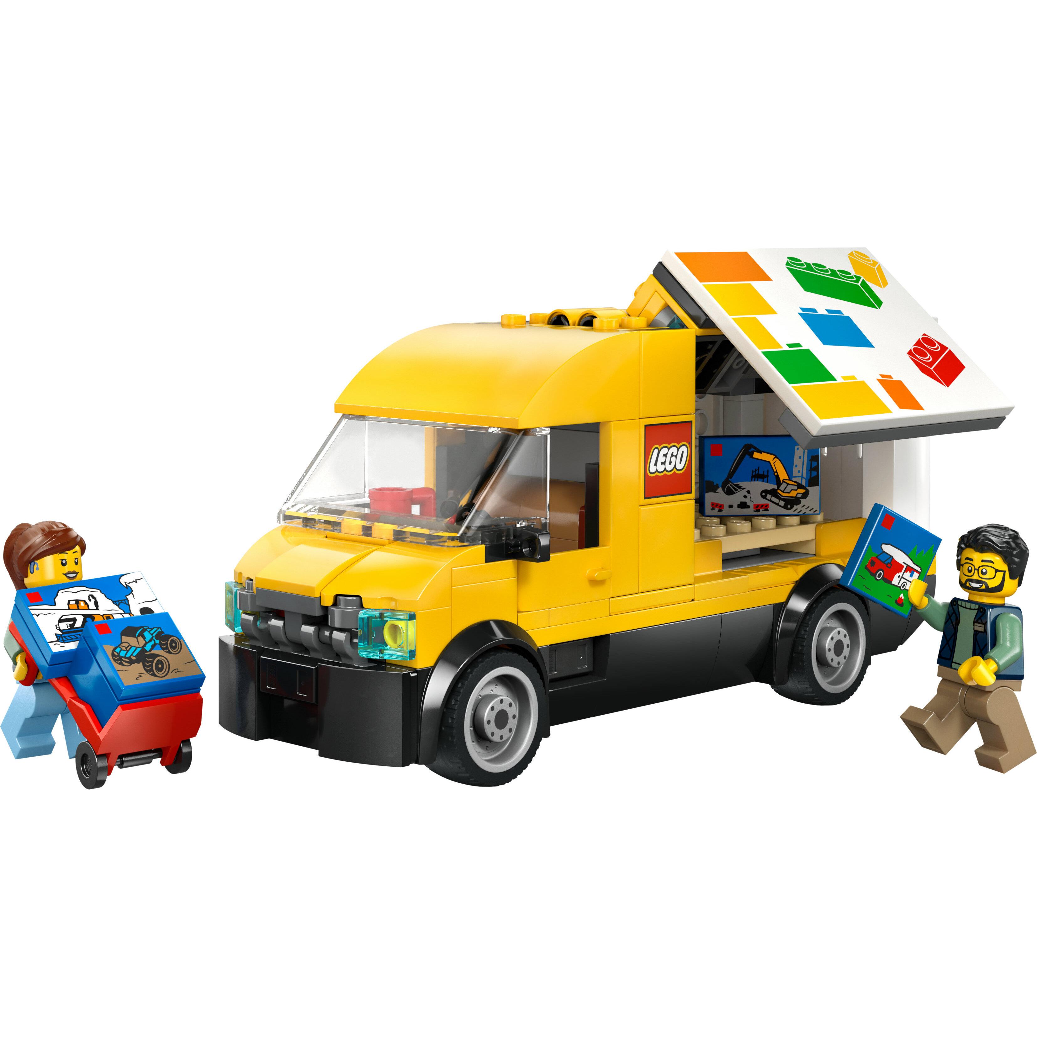 Voir la diapositive 2 : LEGO City 60500 Le Van LEGO - Jeu de Construction pour Garçon ou Fille dès 6 ans - Cadeau