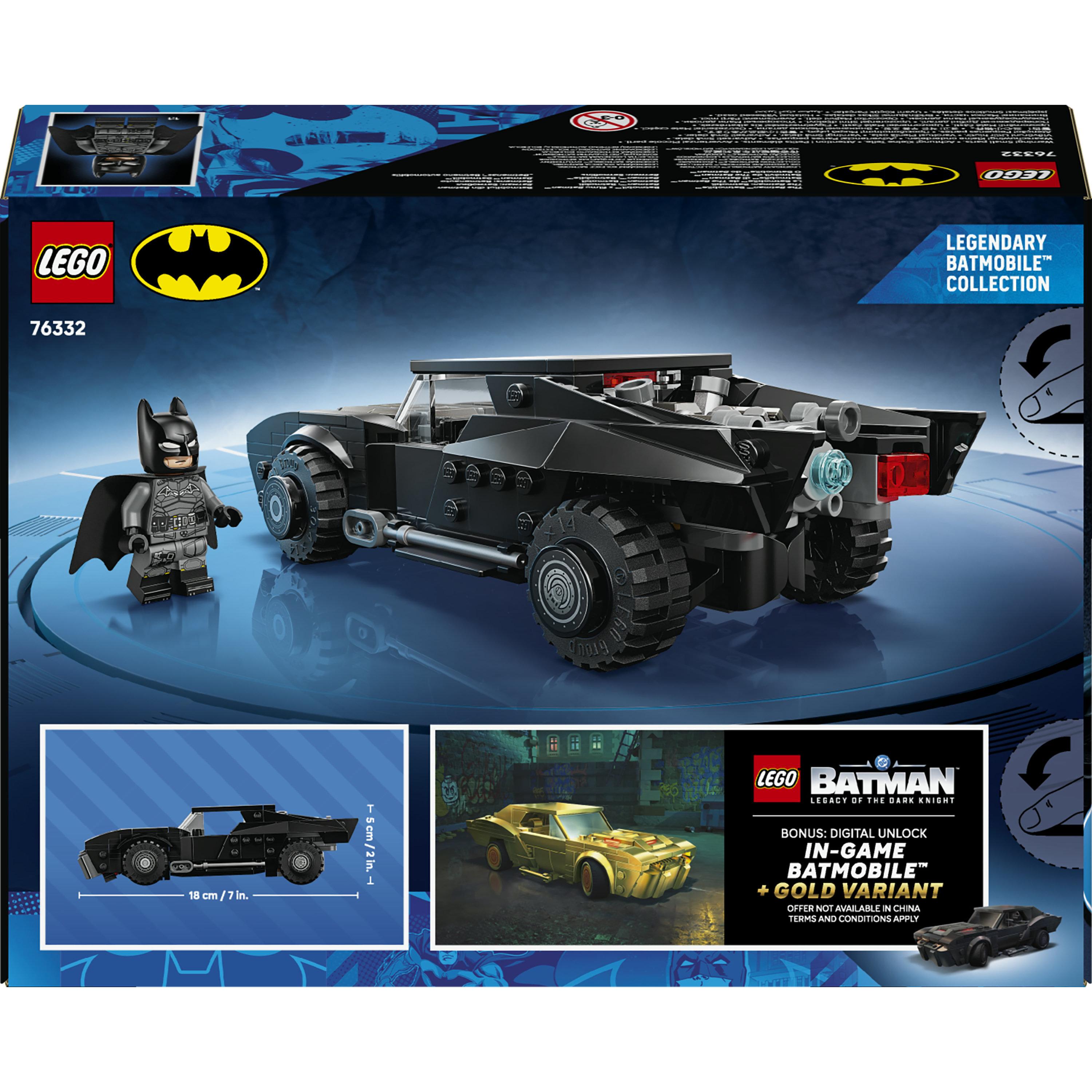 Voir la diapositive 6 : LEGO DC Batman 76332 La Batmobile de The Batman - Jeu de Construction dès 9 ans - Voiture