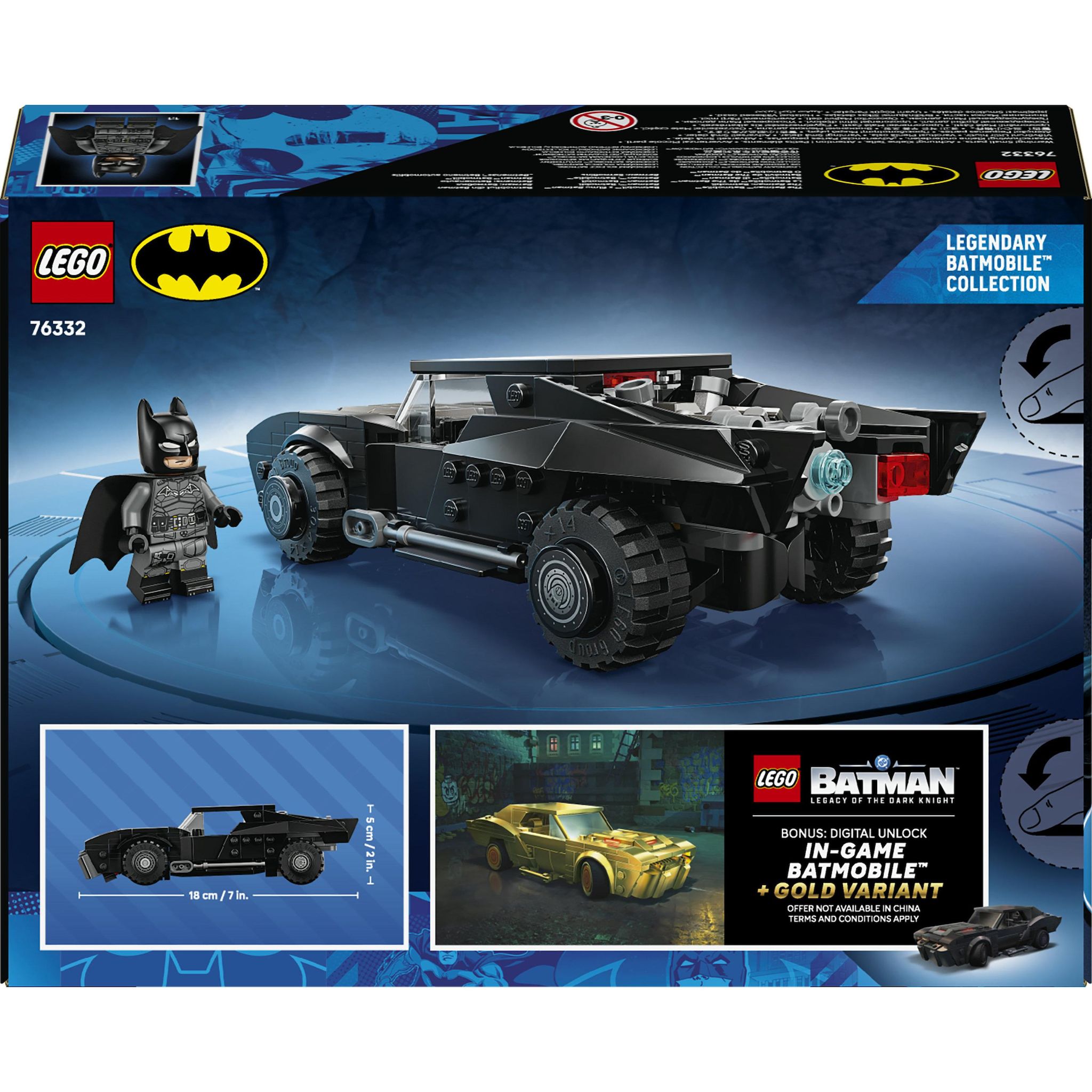Voir la diapositive 6 : LEGO DC Comics 76332 - La Batman de The Bateman
