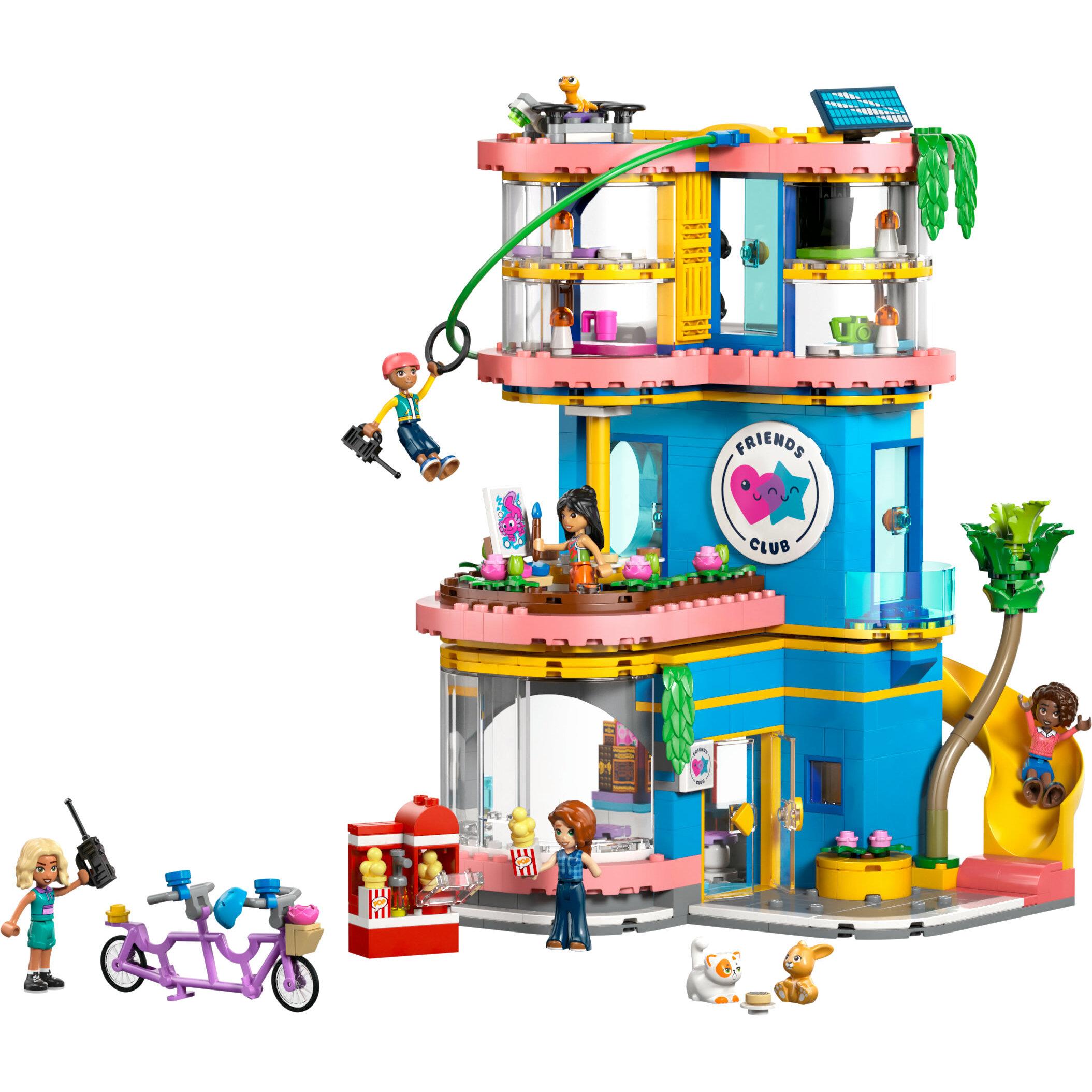 Voir la diapositive 2 : LEGO Friends 42689 Le Club-House de Heartlake City - Jeu de Construction 8 ans - Cadeau