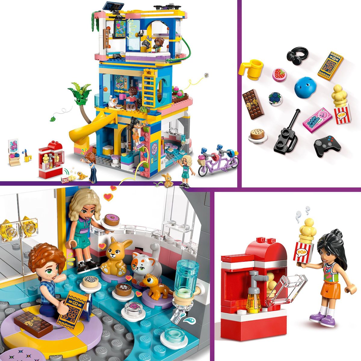 LEGO Friends 42689 - Le club House de Heartlake City