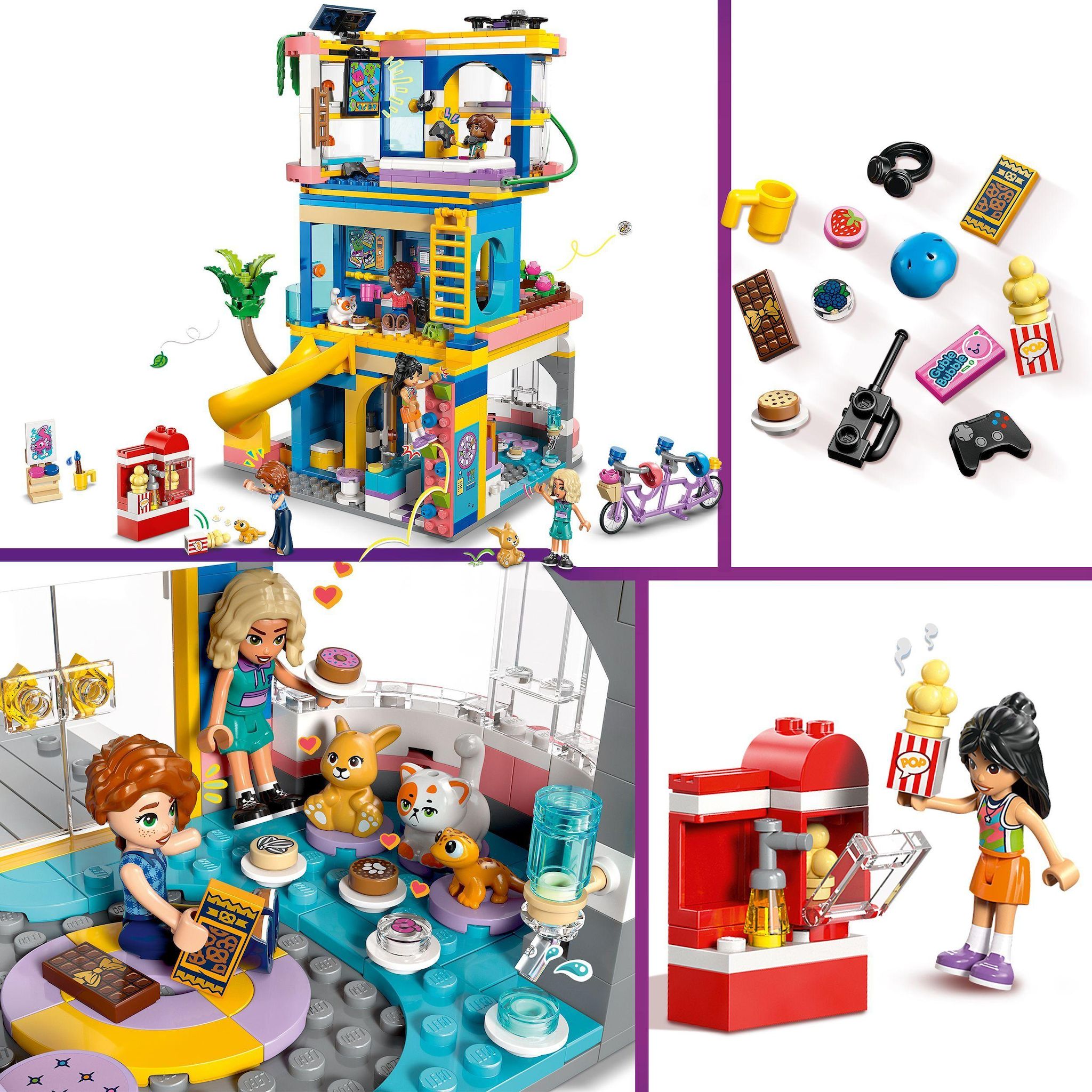 Voir la diapositive 4 : LEGO Friends 42689 - Le club House de Heartlake City