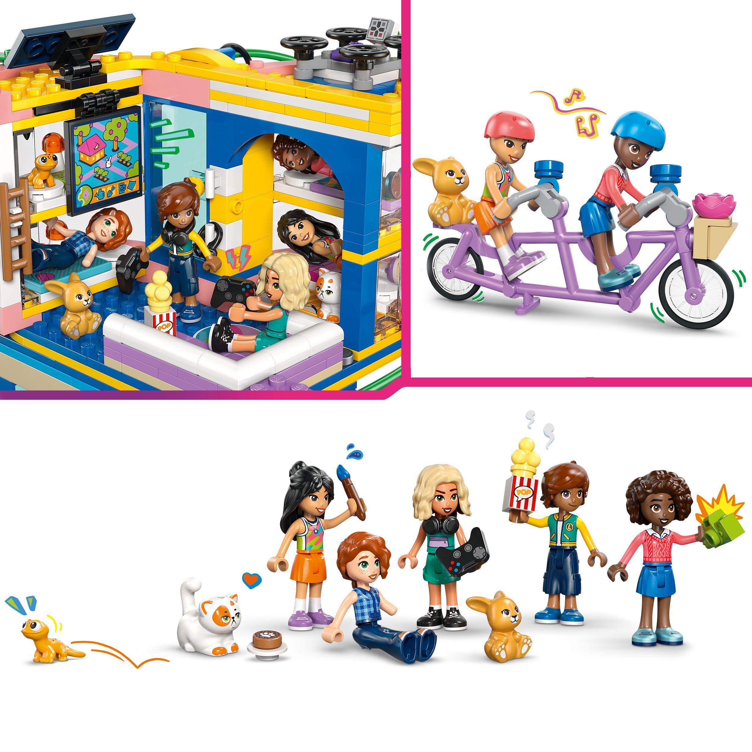 Voir la diapositive 5 : LEGO Friends 42689 Le Club-House de Heartlake City - Jeu de Construction 8 ans - Cadeau