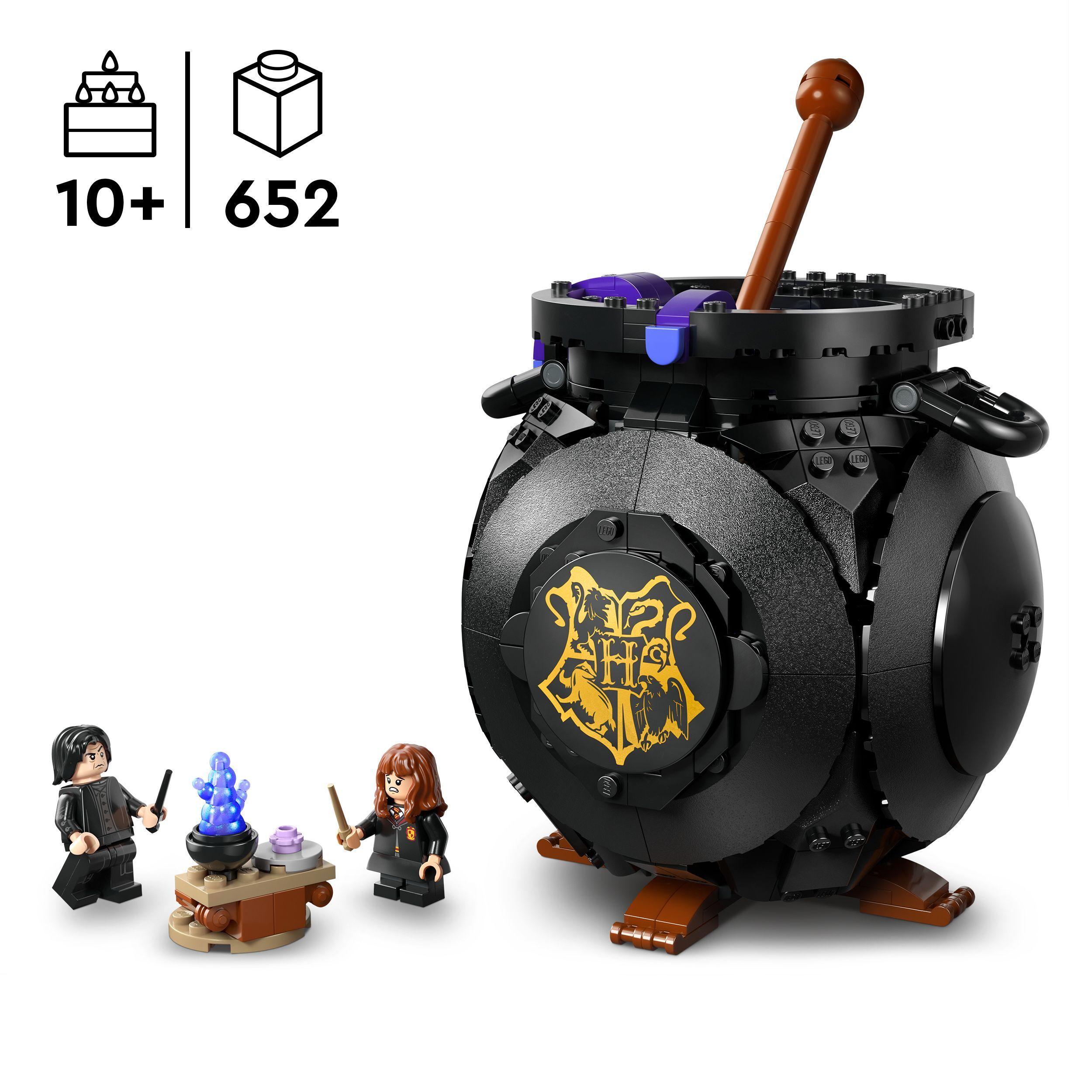 Voir la diapositive 3 : LEGO Harry Potter 76464 - Le Chaudron : le Cours de Potions Caché