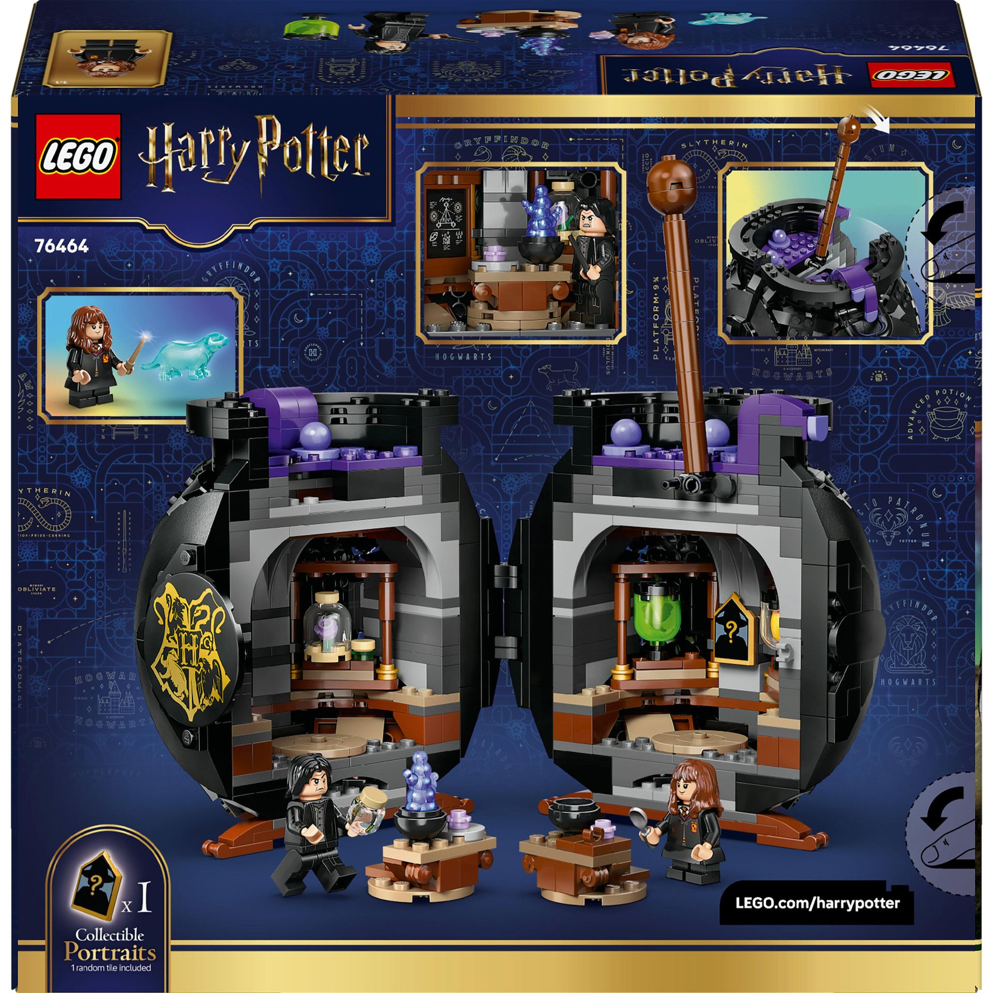 Voir la diapositive 8 : LEGO Harry Potter 76464 - Le Chaudron : le Cours de Potions Caché