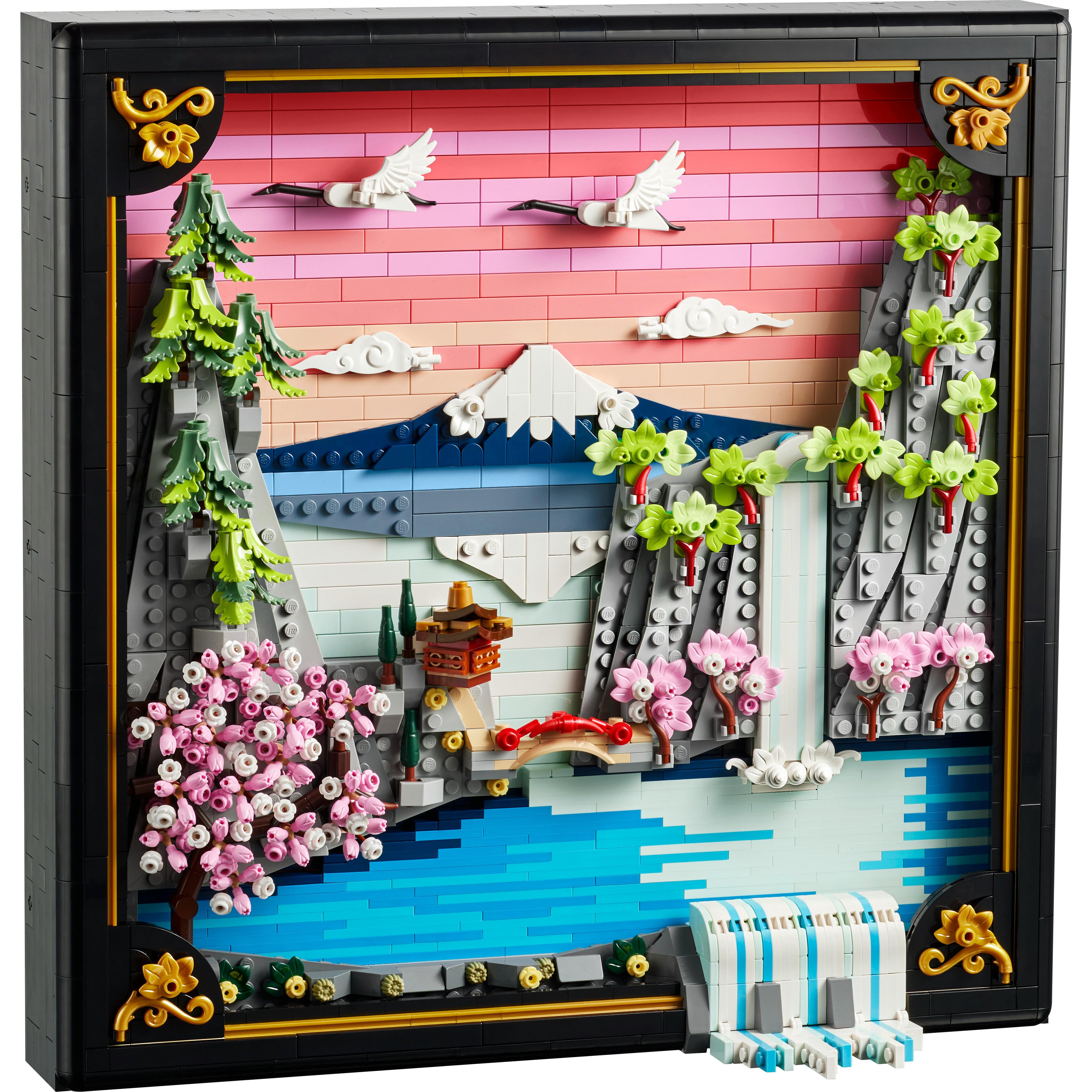 Voir la diapositive 2 : LEGO ART 31218 - Les cerisiers du Japon en fleurs