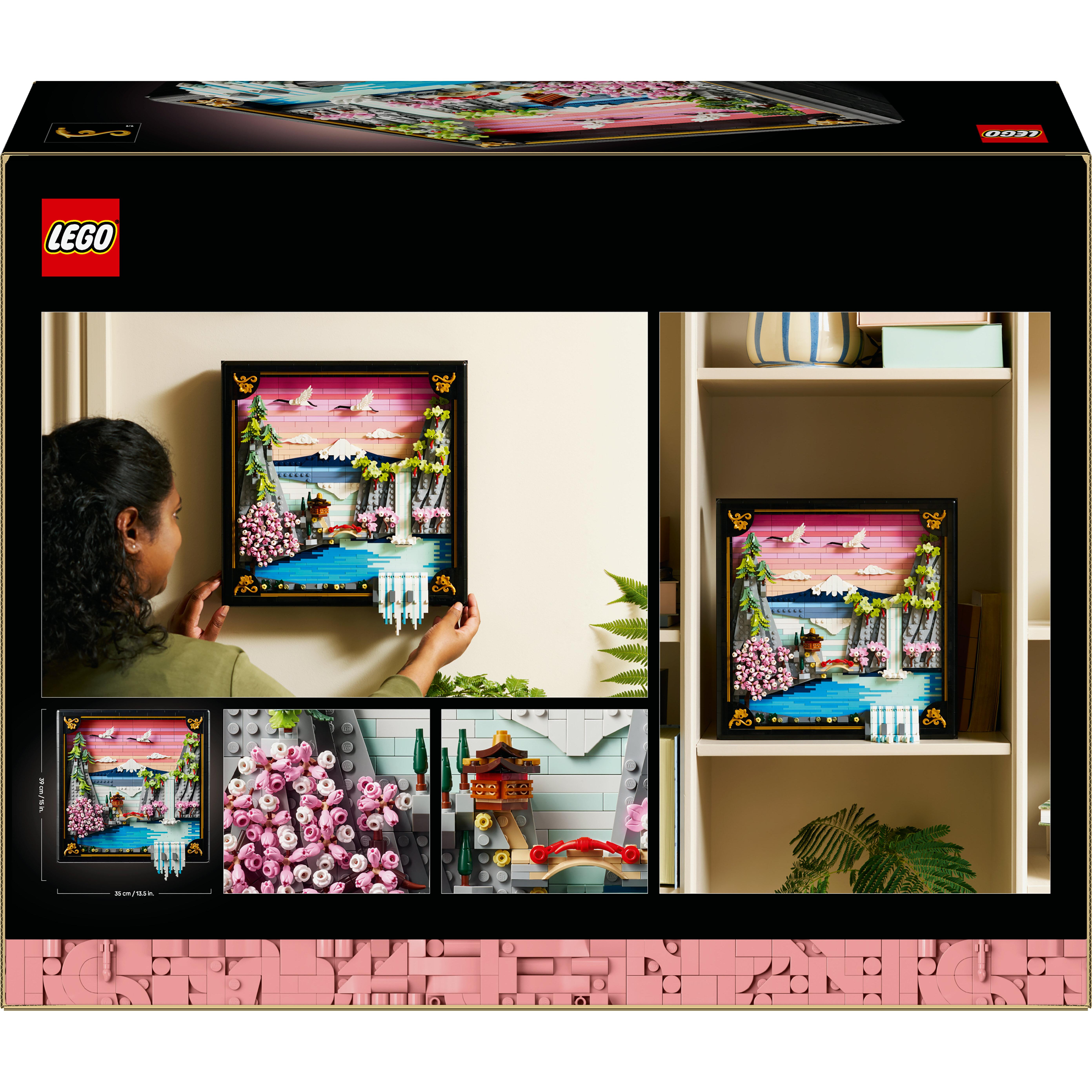 Voir la diapositive 8 : LEGO ART 31218 - Les cerisiers du Japon en fleurs
