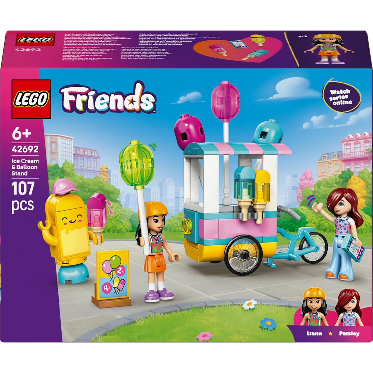 LEGO Friends 42692 - Le Stand de Glaces et de Ballons