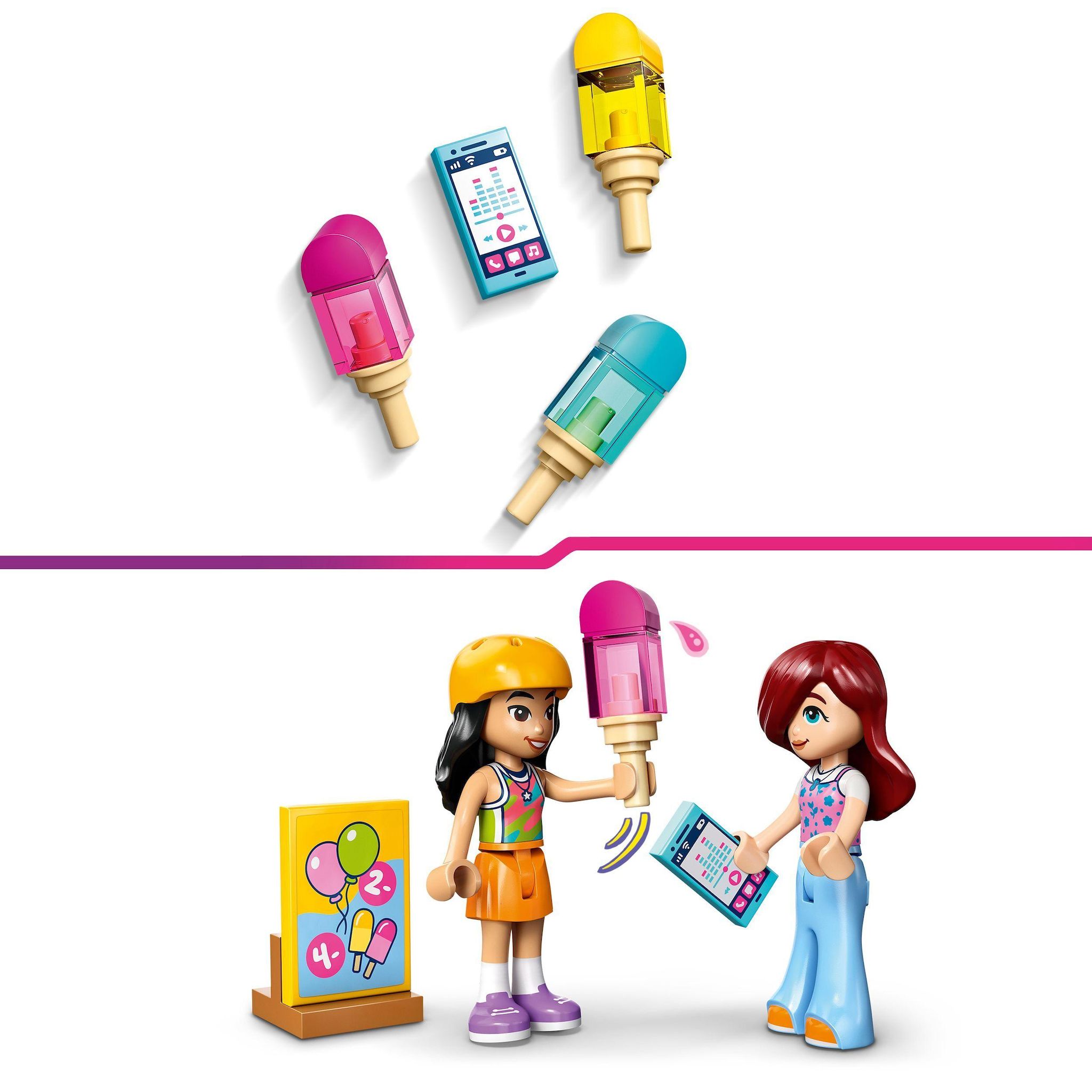Voir la diapositive 5 : LEGO Friends 42692 - Le Stand de Glaces et de Ballons